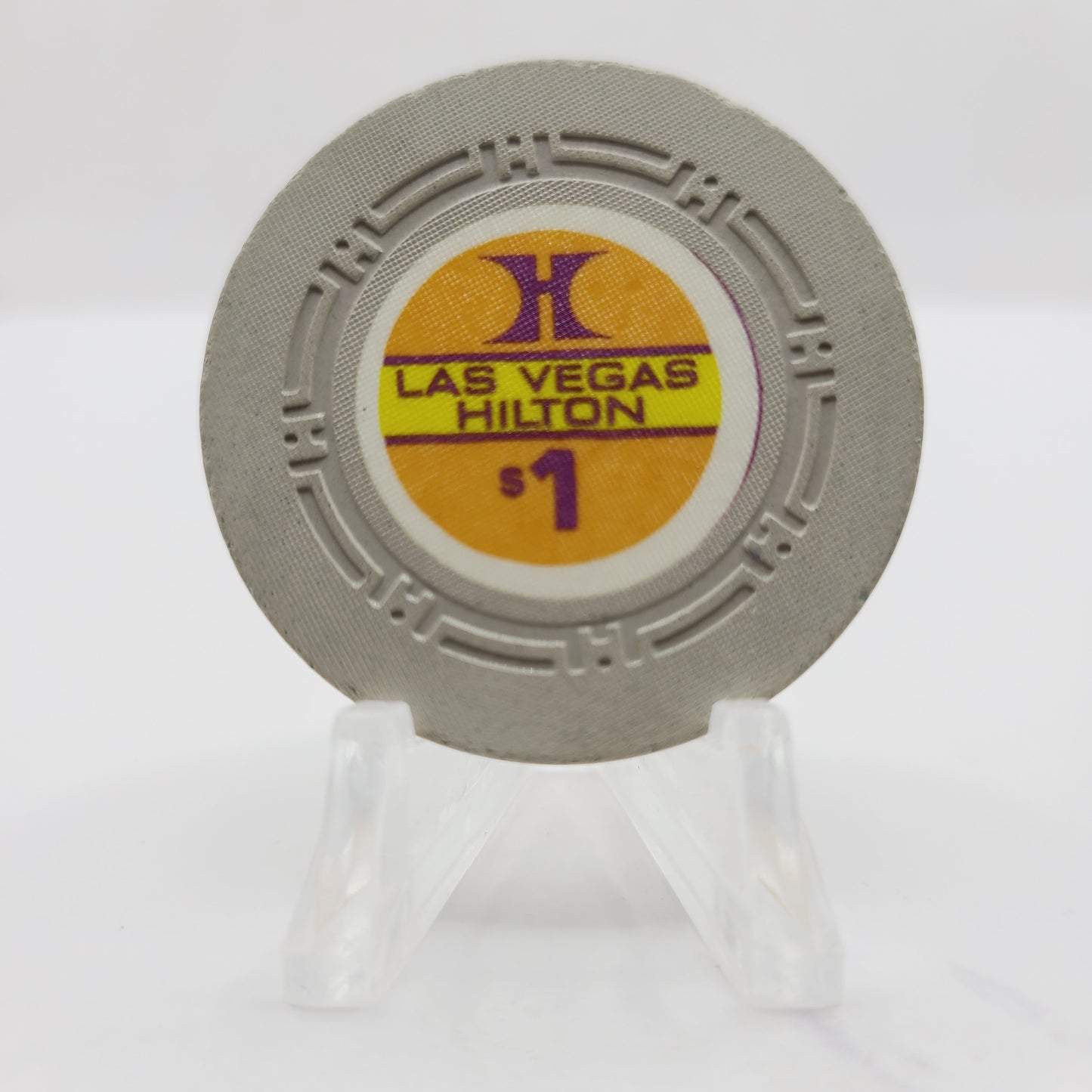 Las Vegas Hilton Hotel Casino Las Vegas Nevada 1972 $1 Casino Chip N1860
