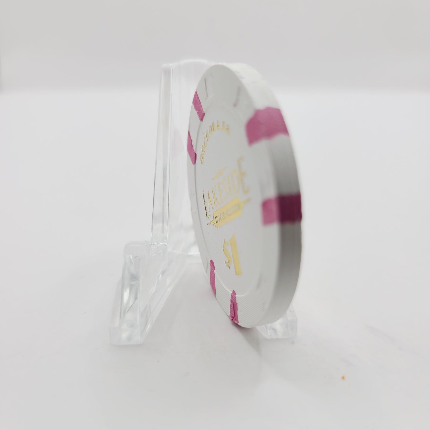 Lakeside Hotel Casino Osceola Iowa 2024 $1 Casino Chip