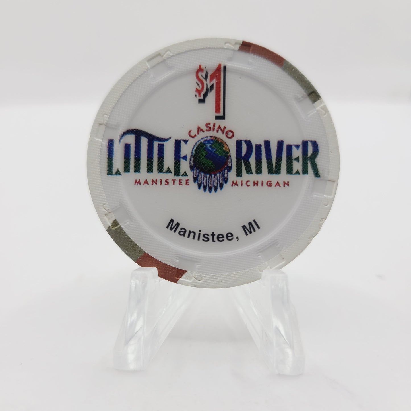 Little River Casino Manistee Michigan $1 Casino Chip