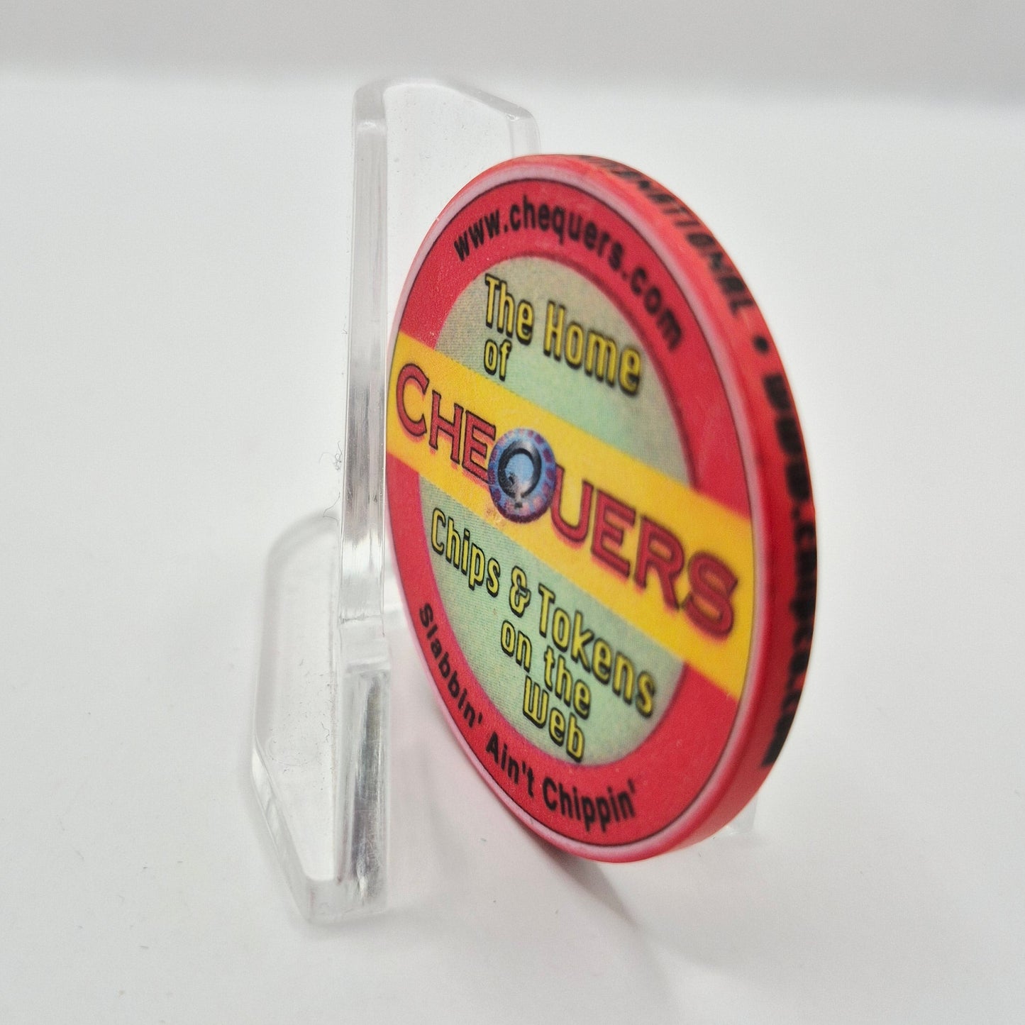 Chequers Advertising 'STABBIN' AIN'T CHIPPIN' Chip CG010624