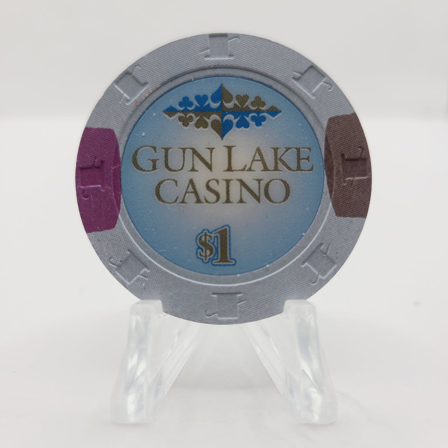 Gun Lake Casino Wayland Michigan 2011 $1.00 Casino Chip