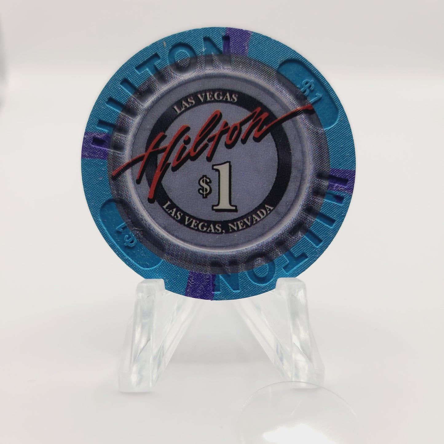 Hilton Casino Las Vegas Nevada 1999 $1 Casino Chip V2773