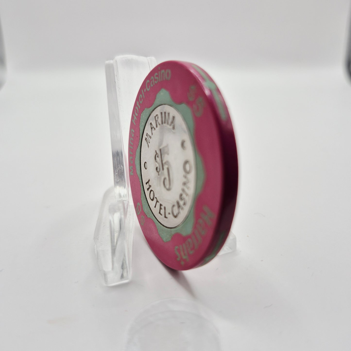 Harris Marina Hotel Casino Atlantic City New Jersey $5 Casino Chip