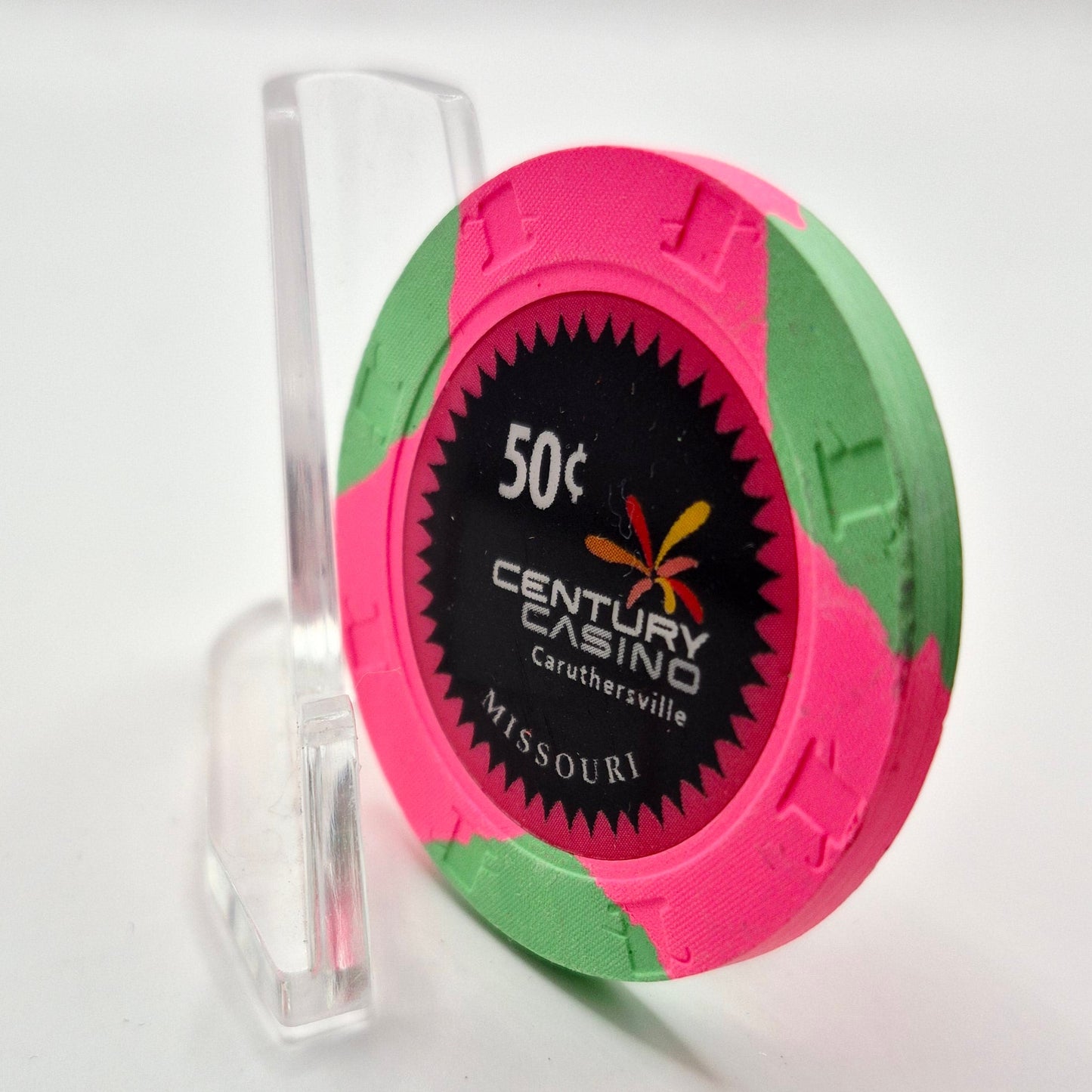 Century Casino Caruthersville Missouri 2020 $.50 Casino Chip