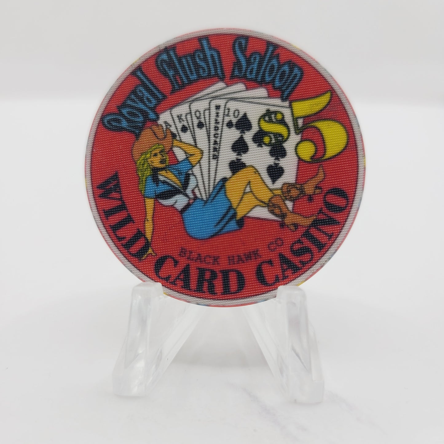 Wild Card Saloon & Casino Black Hawk Colorado $5 Casino Chip