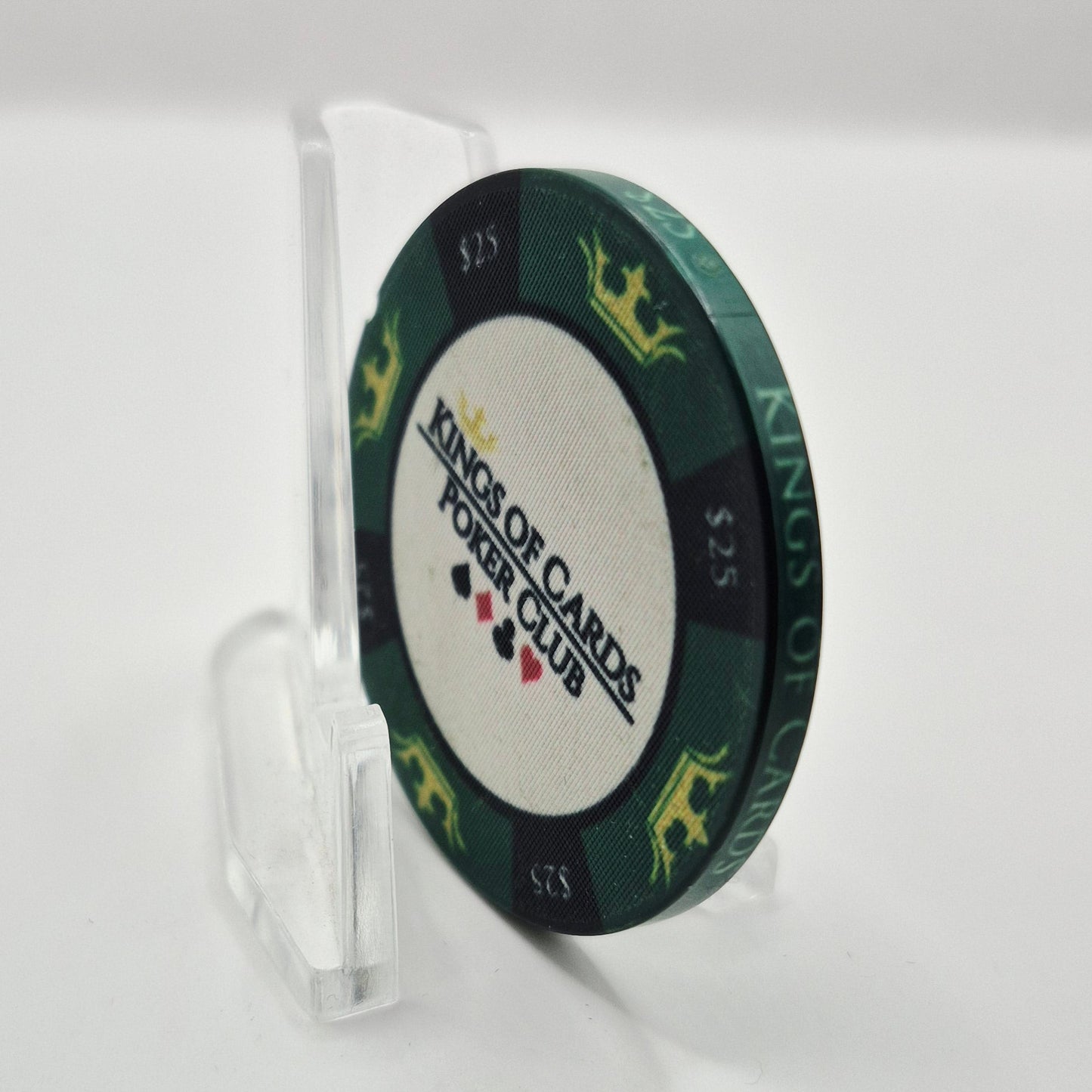 Kings of Cards Poker Club Houston Texas 2021 $25 Casino Chip