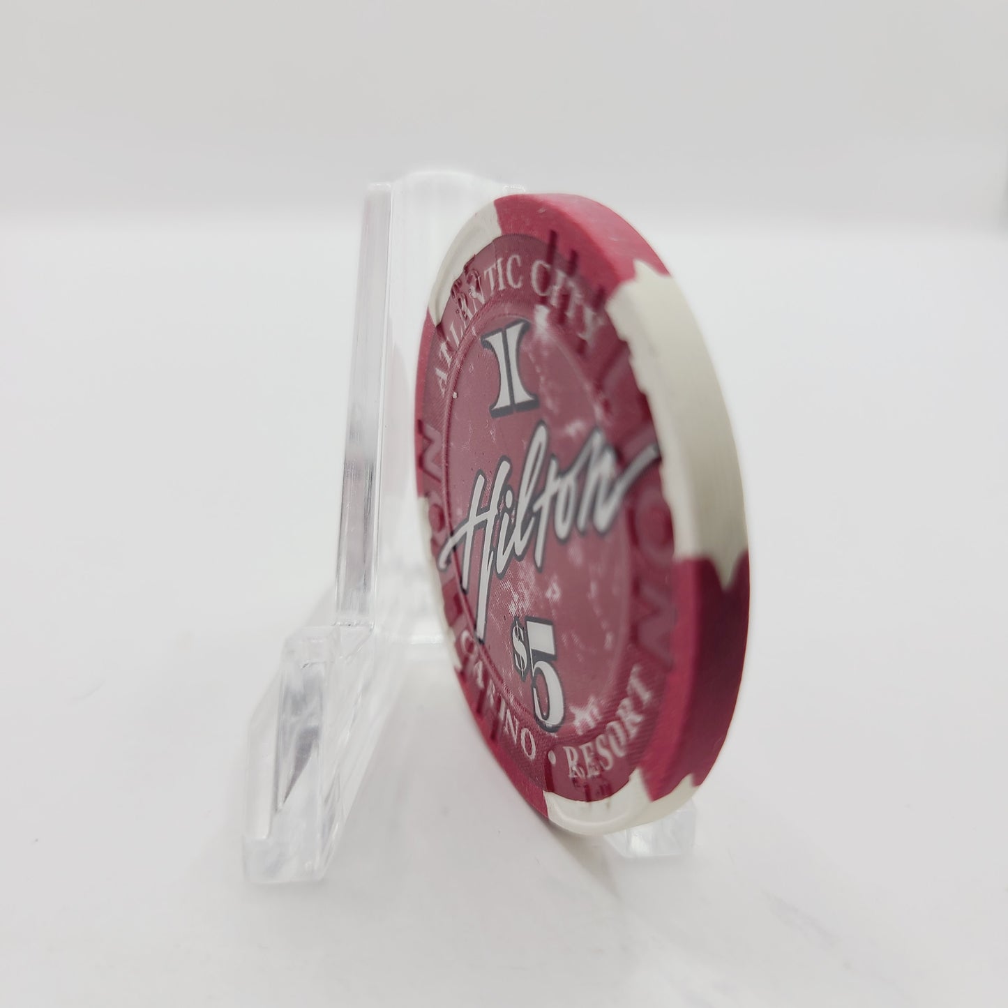 Atlantic City Hilton Atlantic City New Jersey $5 Casino Chip