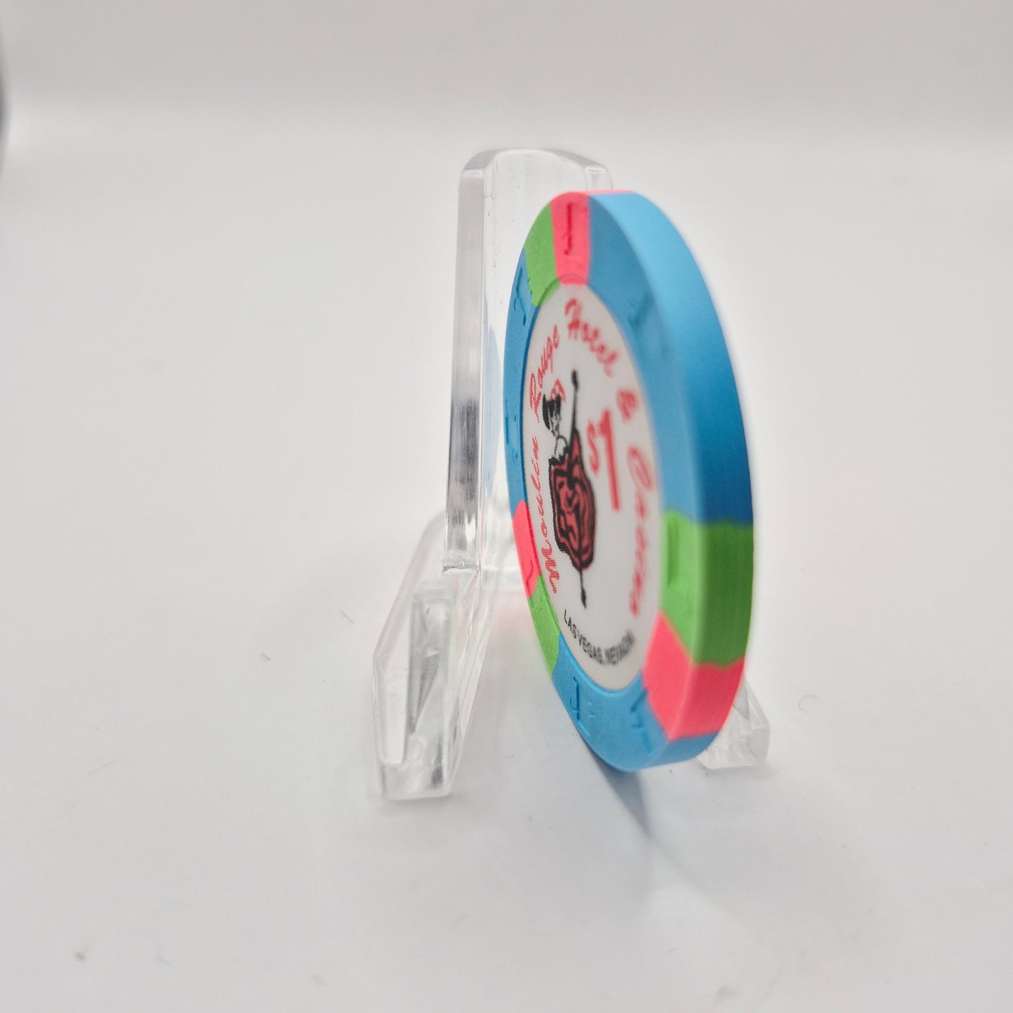 Moulin Rouge Hotel Casino Las Vegas Nevada 1993 $1 Casino Chip N2450