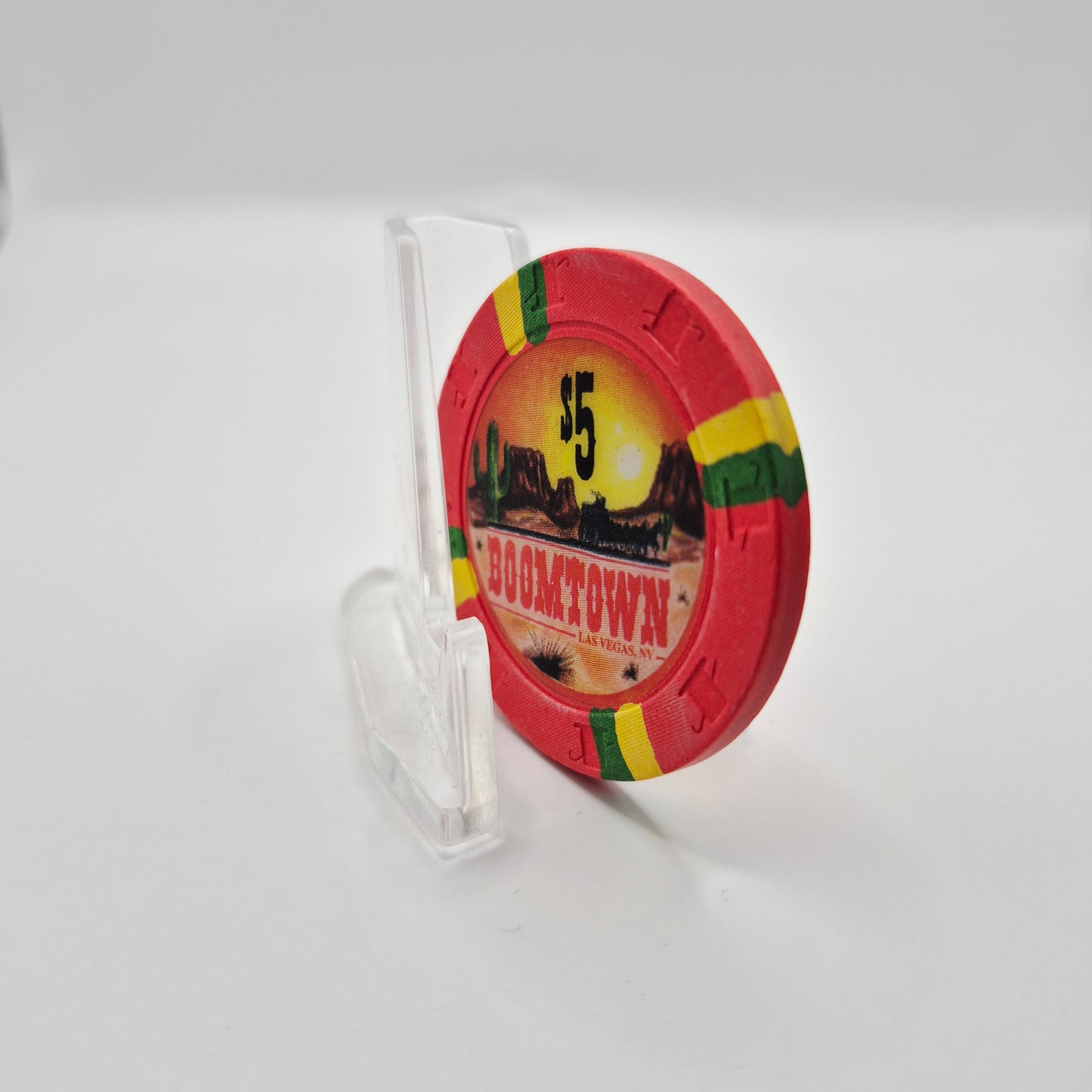 Boomtown Casino Las Vegas Nevada 1994 $5 Casino Chip N2659