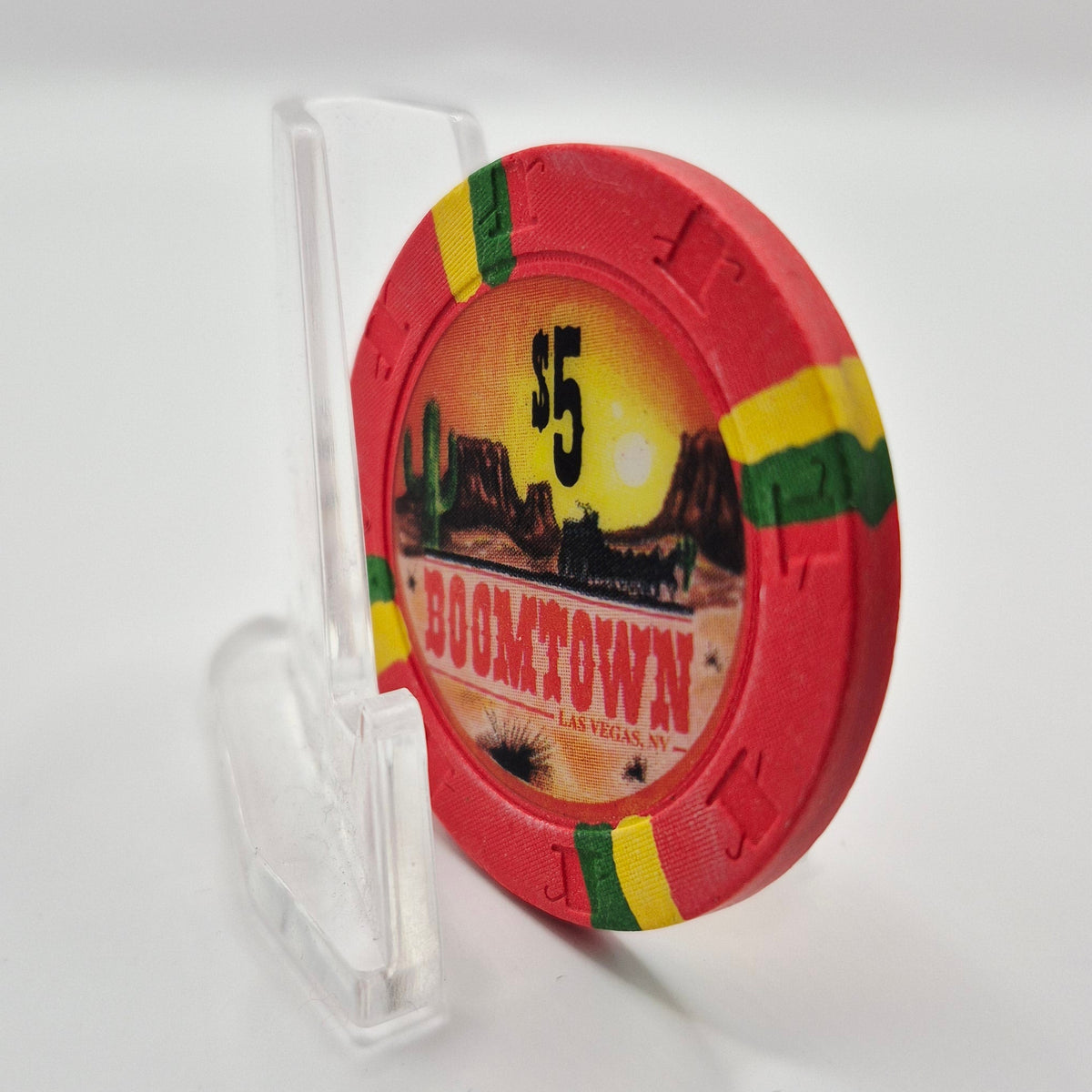 Boomtown Casino Las Vegas Nevada 1994 $5 Casino Chip N2659