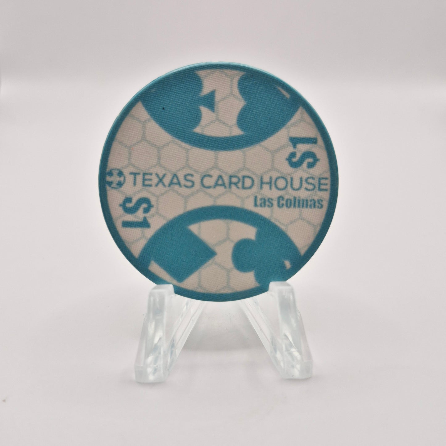 Texas Card House "Las Colinas" Irving Texas $1 Casino Chip
