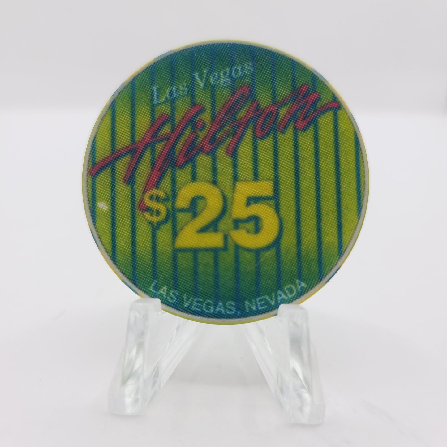 Las Vegas Hilton Hotel Casino Las Vegas Nevada 1994 $25 Casino Chip N0587