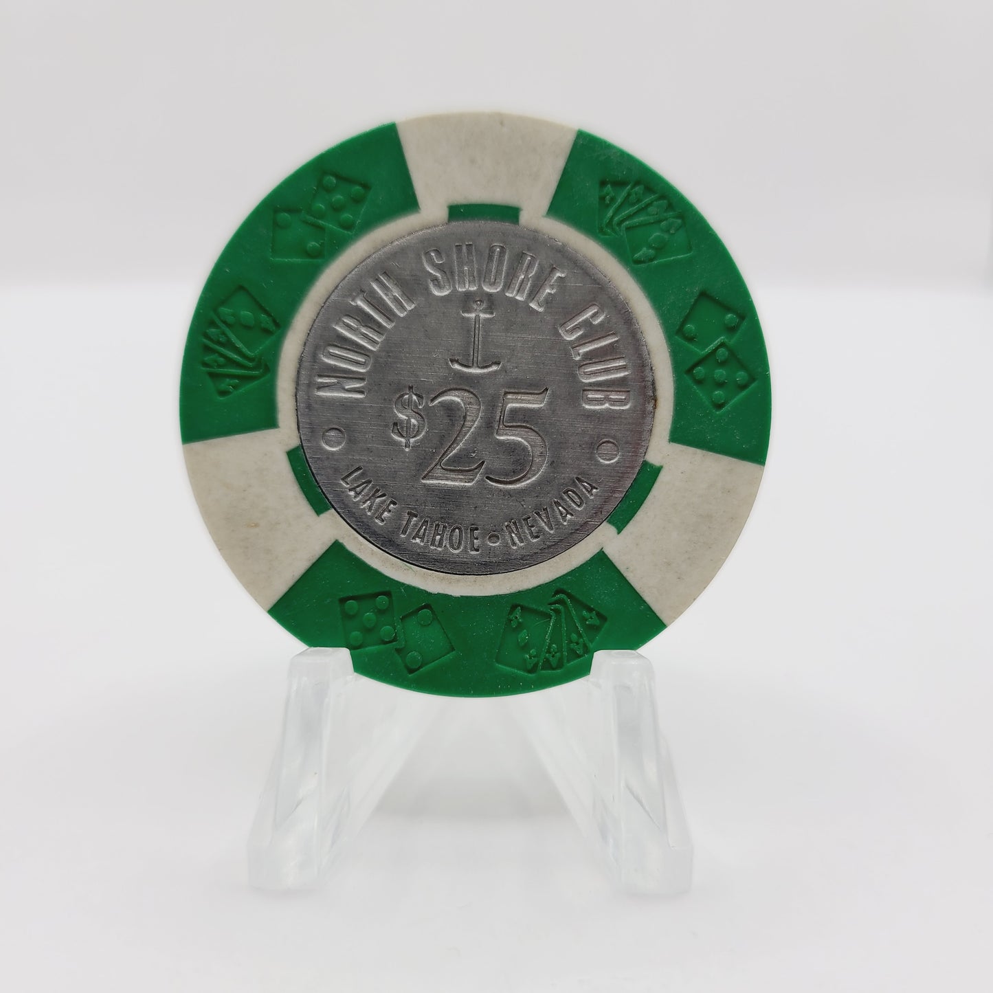 North Shore Club Crystal Bay/Lake Tahoe NV $25 Casino Chip 1965 N5389