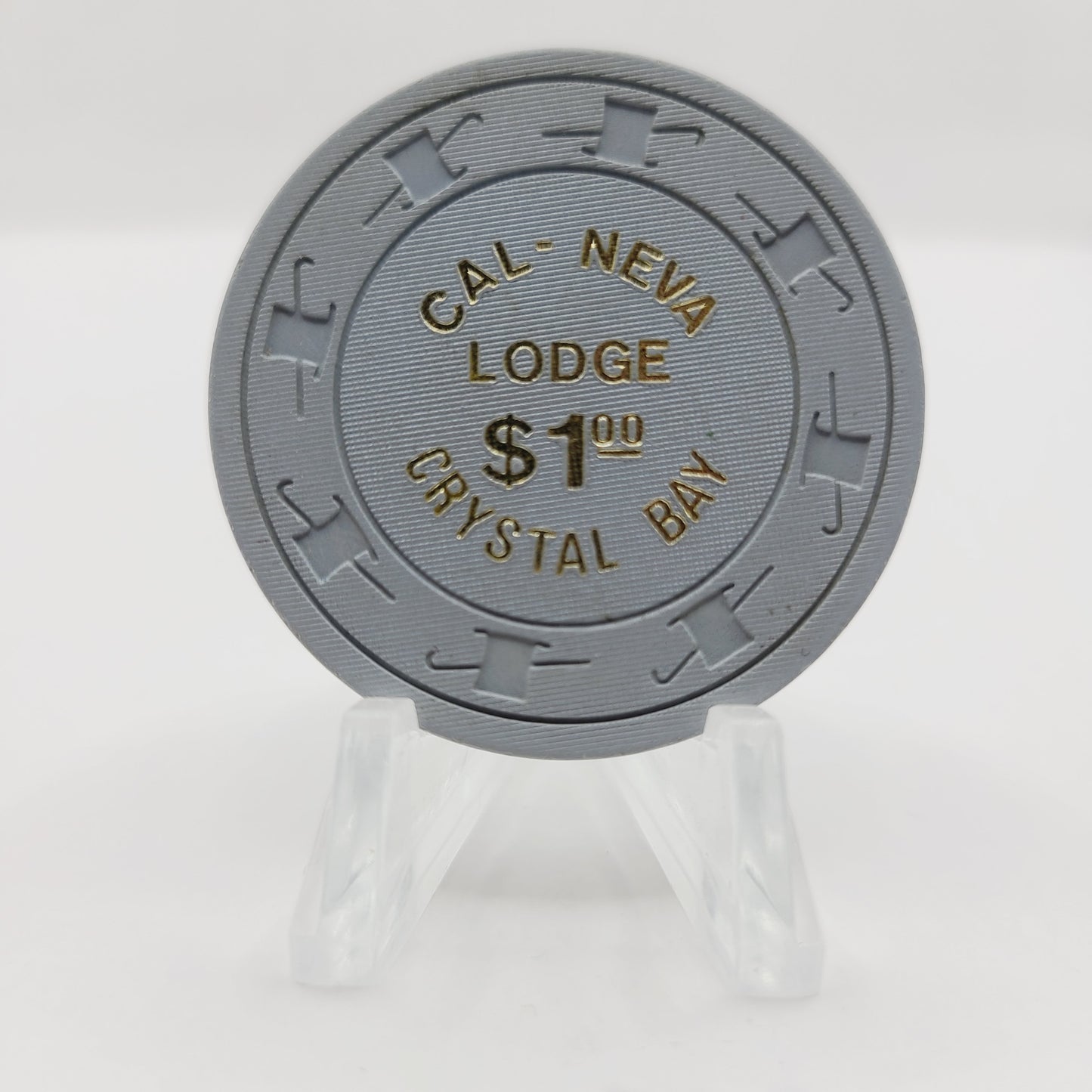 Cal-Neva Lodge Lake Tahoe/Crystal Bay NV $1 Casino Chip 1977 N6059