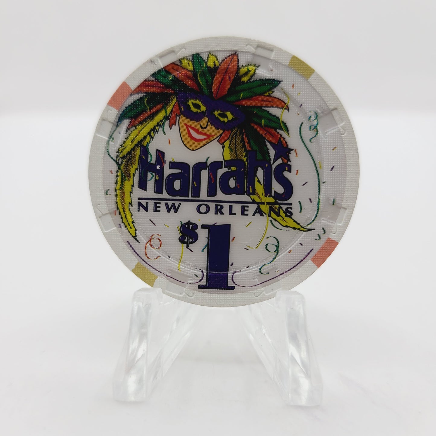 Harrah's Casino New Orleans Louisiana $1 Casino Chip