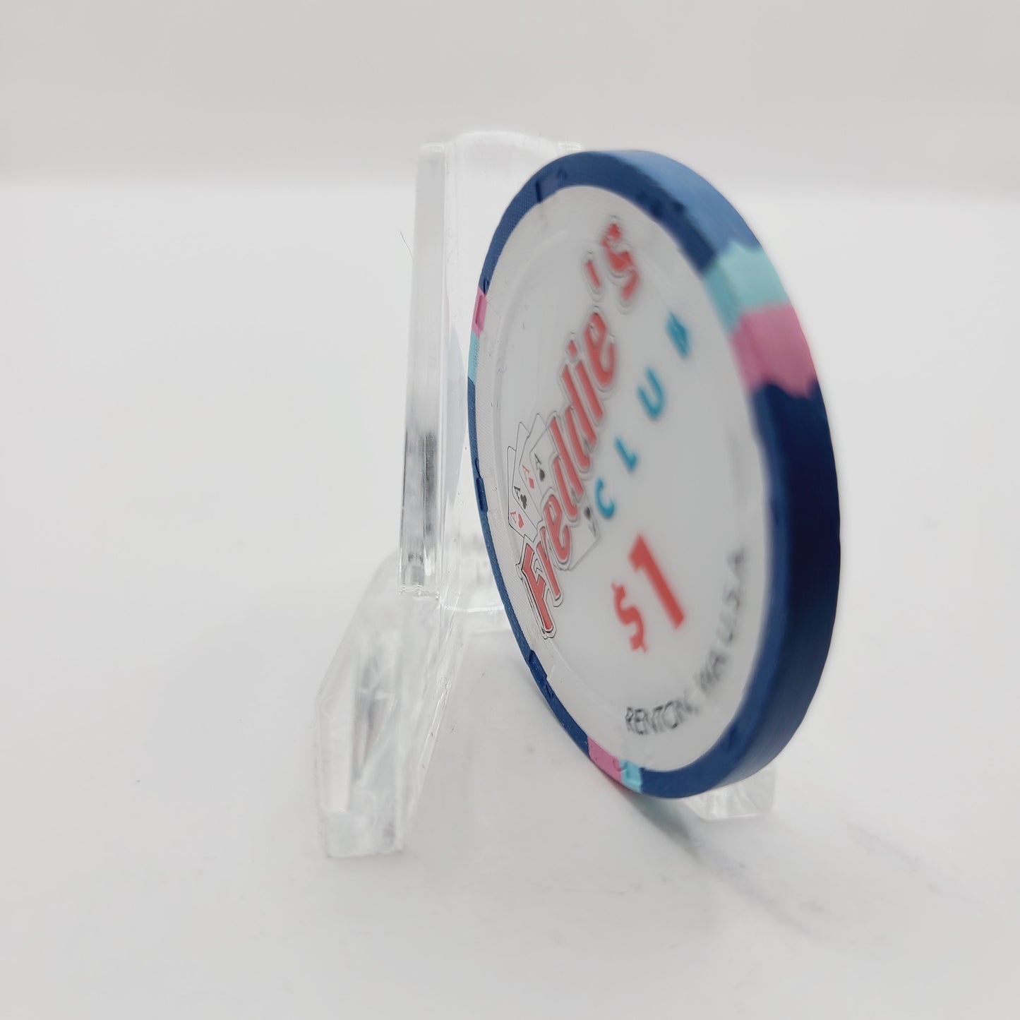 Freddie's Club of Renton Renton Washington $1 Casino Chip