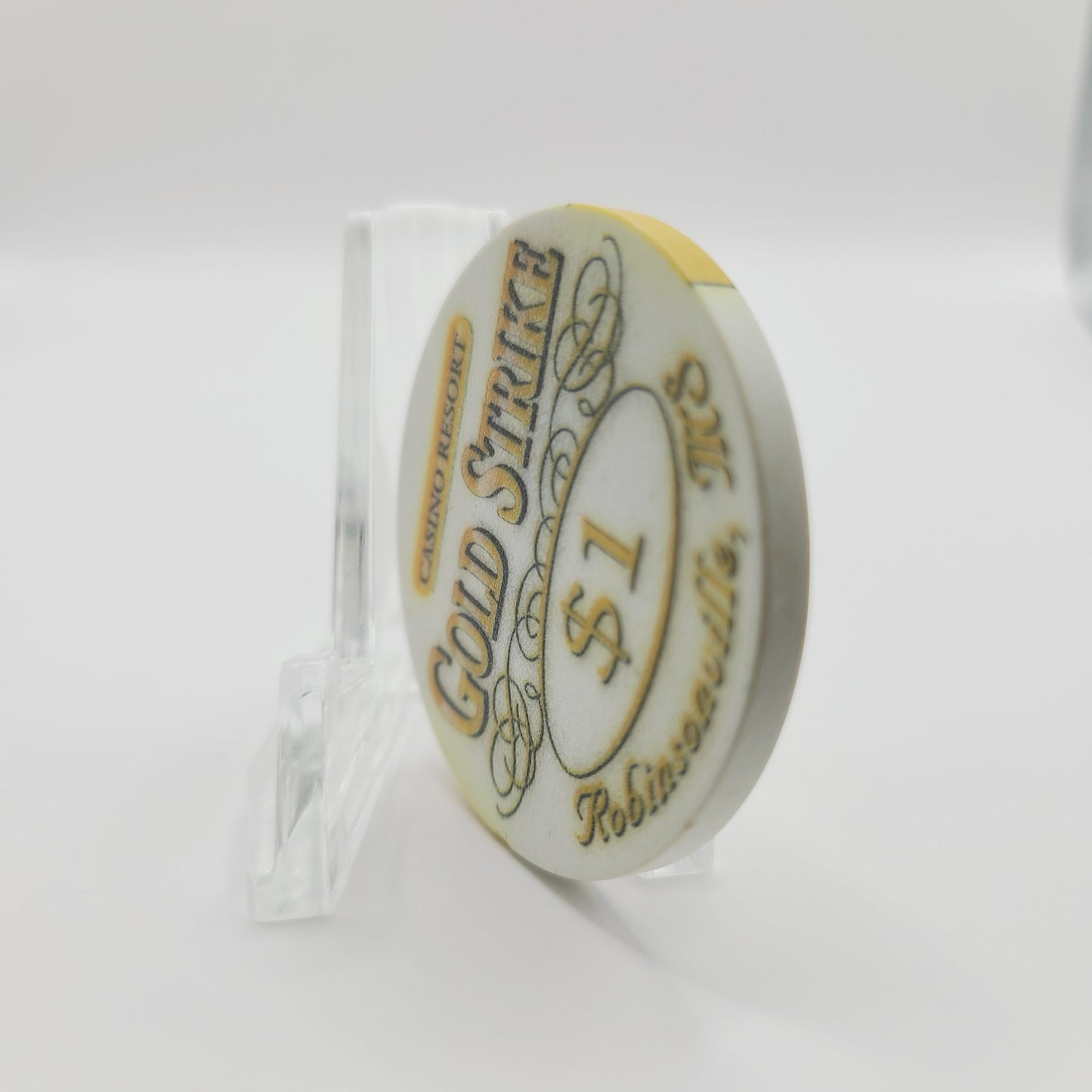 Gold Strike Casino Robinsonville (Tunica) Mississippi $1 Casino Chip