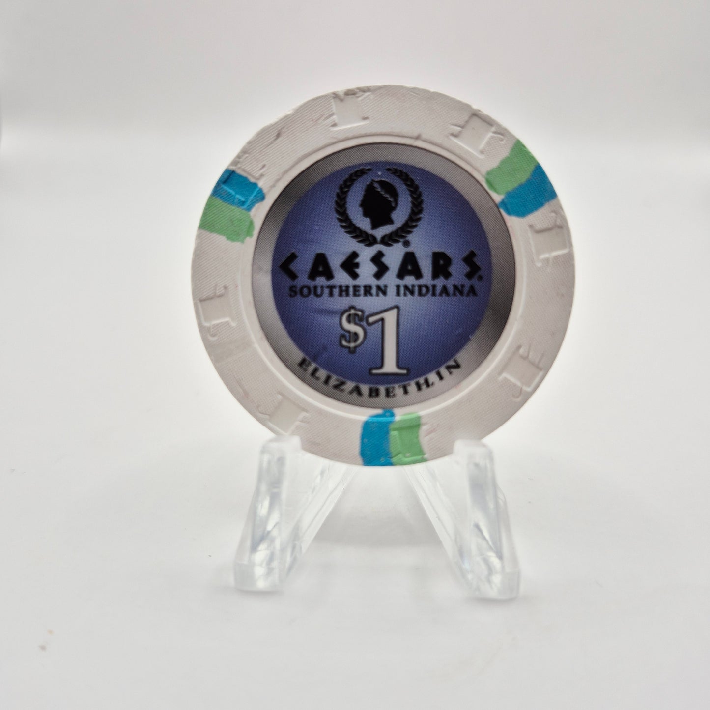 Caesars Southern Indiana Hotel Casino Elizabeth Indiana 2019 $1 Casino Chip