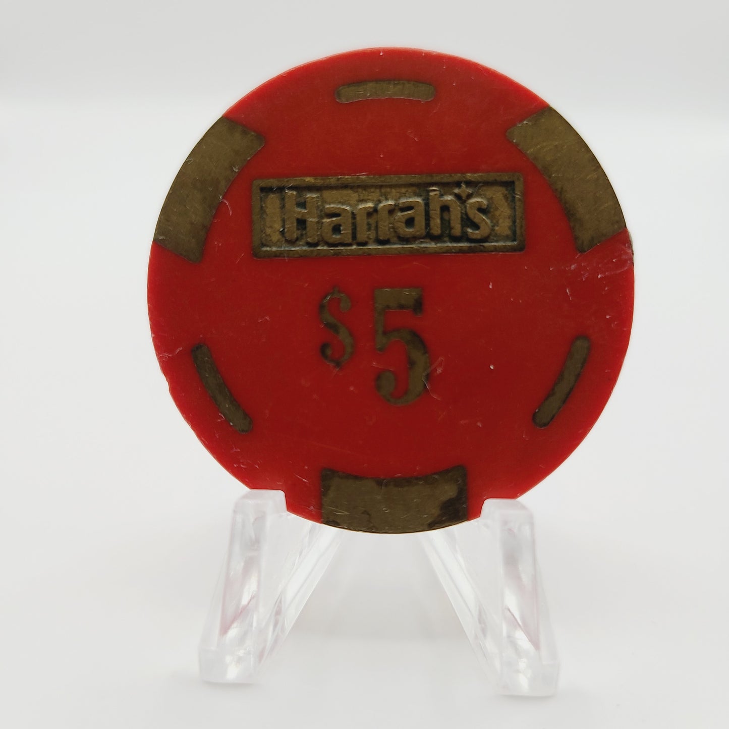 Harrah's Hotel Casino Reno/Lake Tahoe Nevada $5 Casino Chip N6466