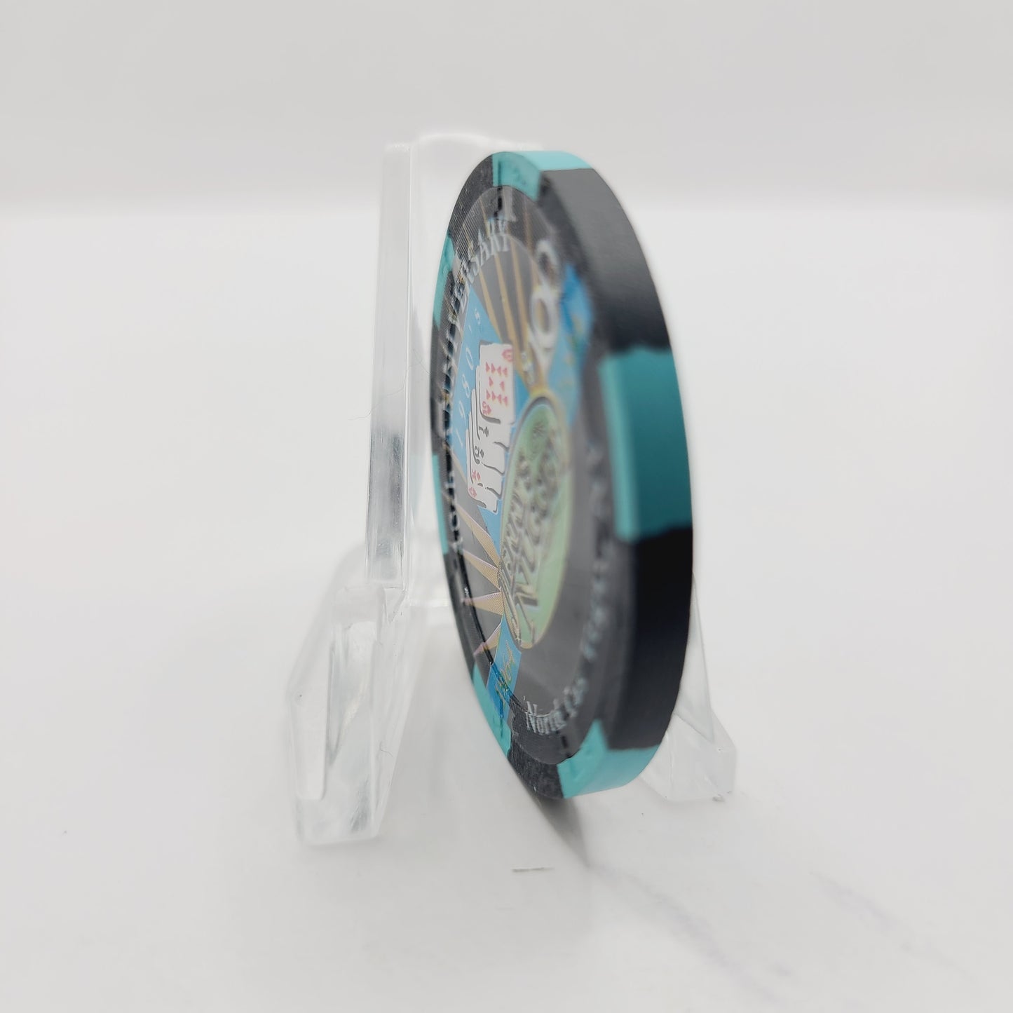 Jerry's Nugget Casino Las Vegas Nevada "40th Anniversary" $100 Casino Chip E3734 LTD 540