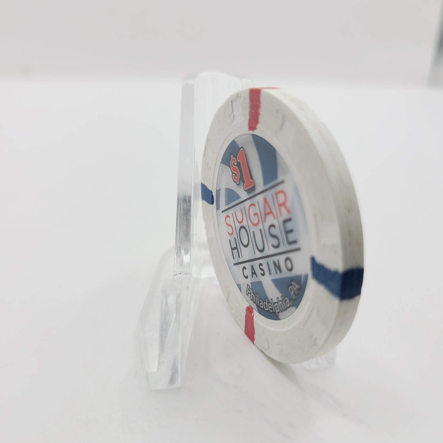 Sugar House Casino Philadelphia Pennsylvania 2010 $1 Casino Chip