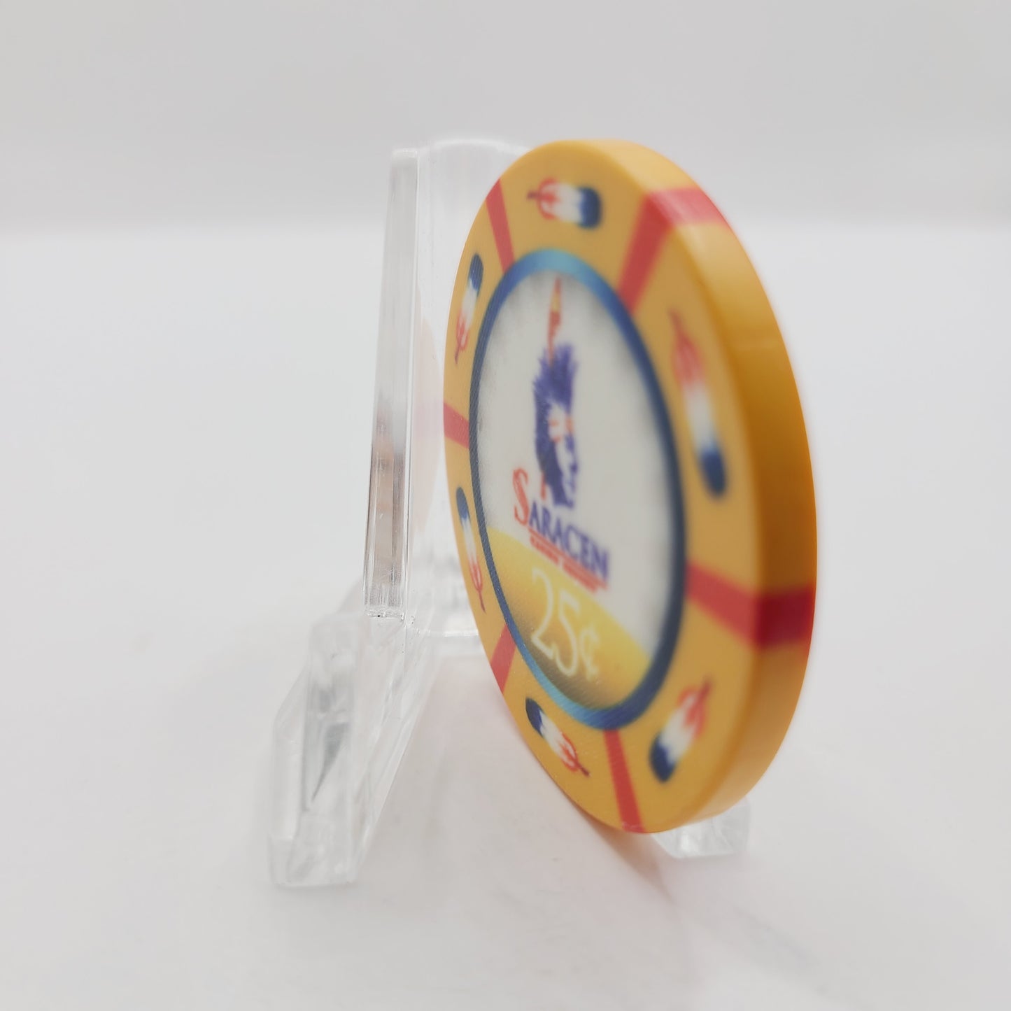 Saracen Hotel Casino Pine Bluff Arkansas 2020 $.25 Casino Chip