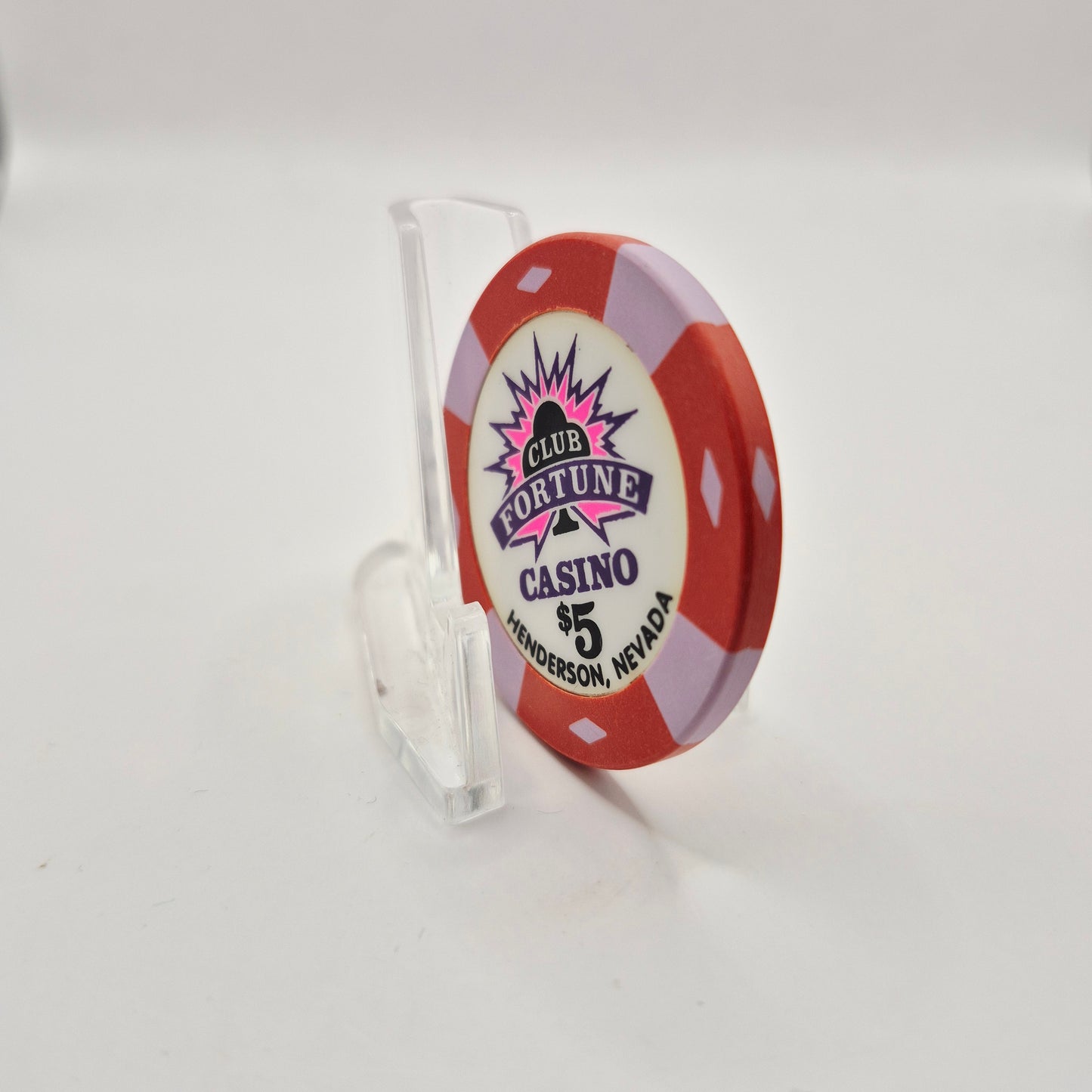 Club Fortune Casino Henderson Nevada 2003 $5 Casino Chip E0277
