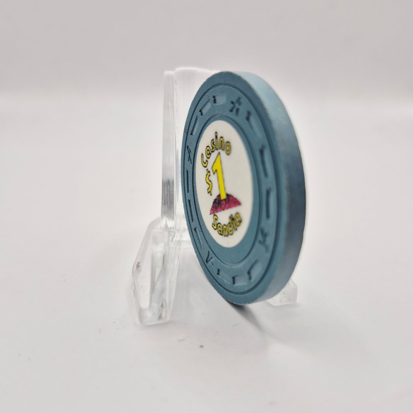 Sandia Resort and Casino Albuquerque New Mexico $1 Casino Chip *Uncirculated