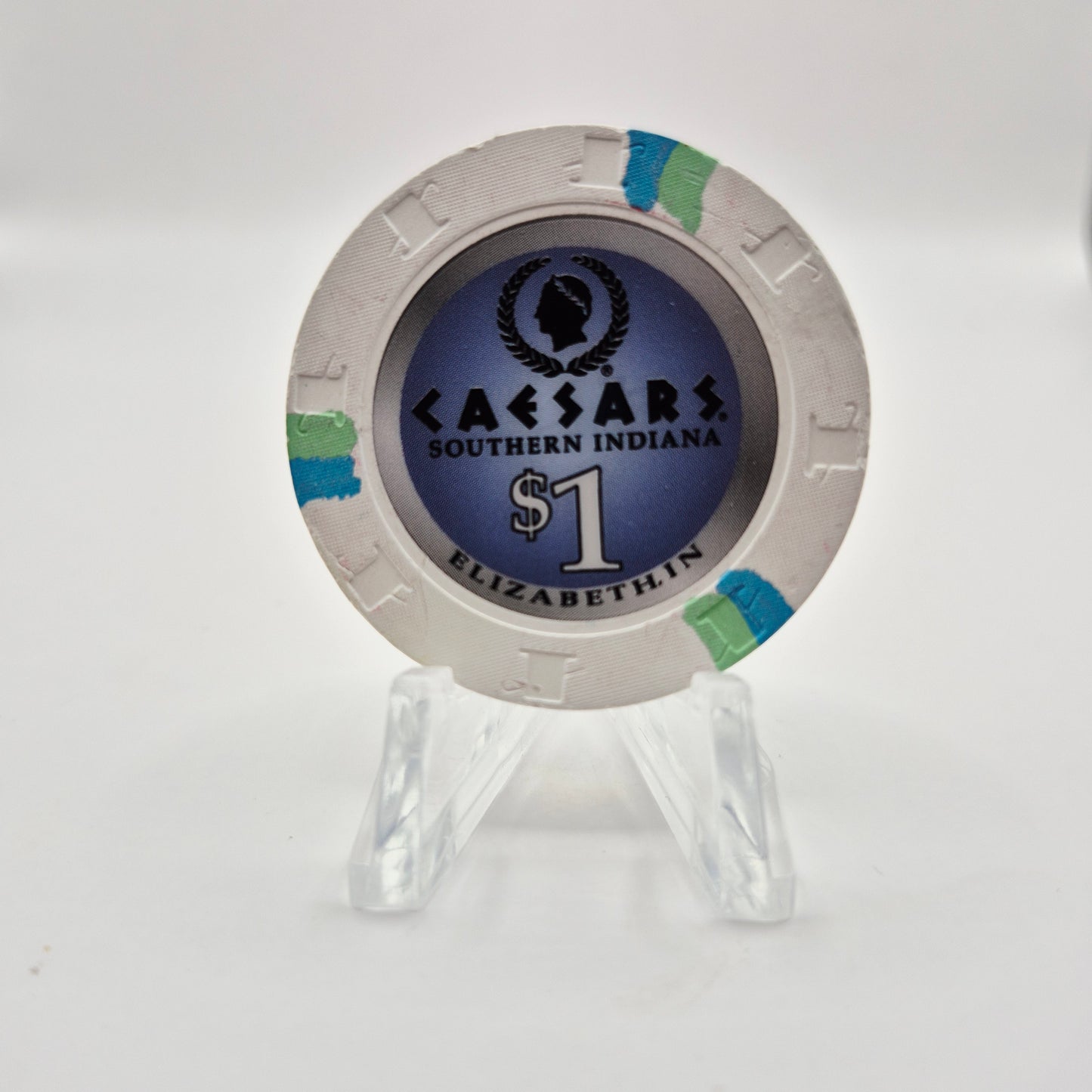 Caesars Southern Indiana Hotel Casino Elizabeth Indiana 2019 $1 Casino Chip