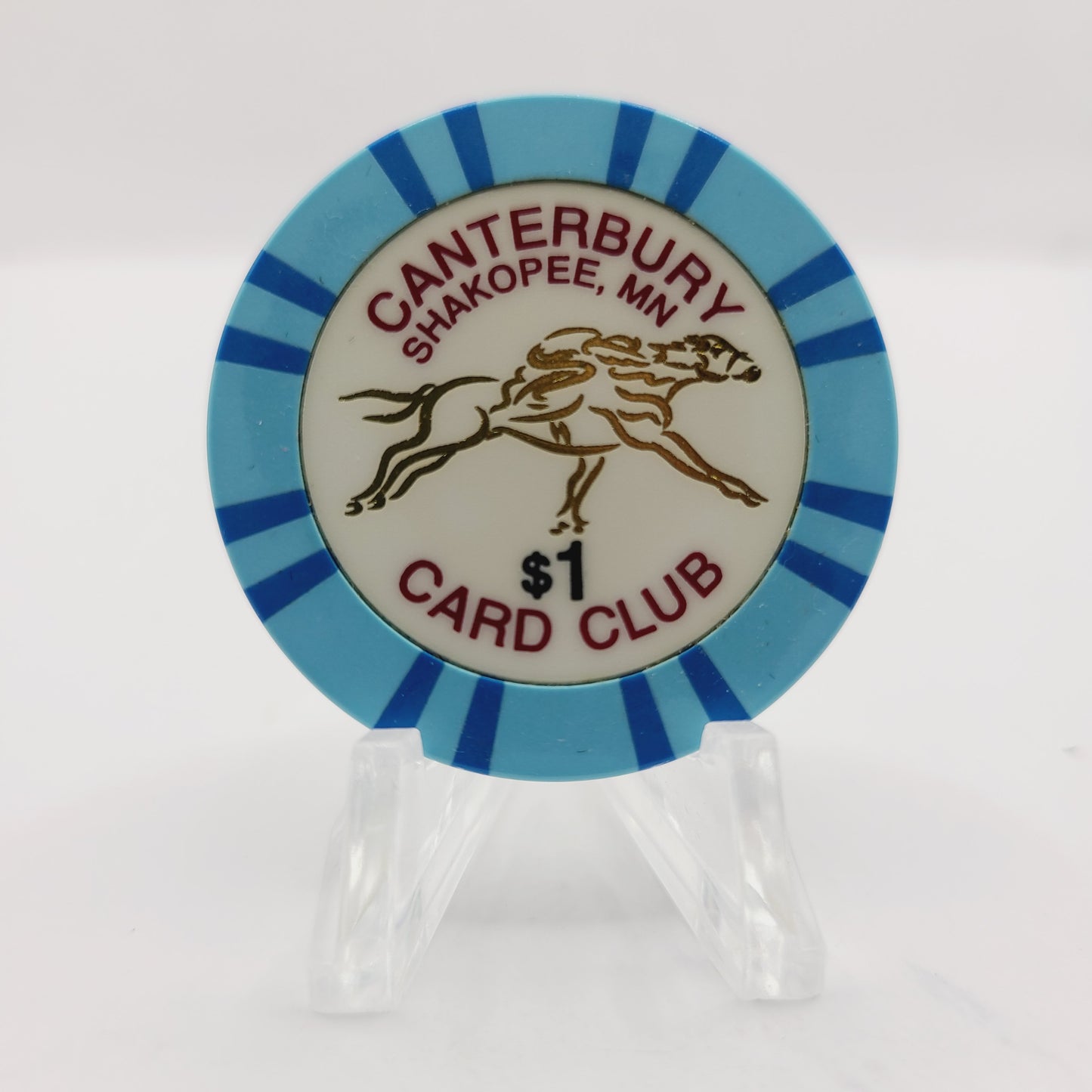 Canterbury Park Casino Shakopee Minnesota $1 Casino Chip