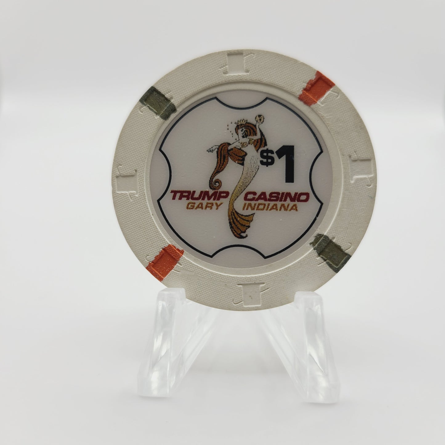 Trump Riverboat Casino Gary Indiana $1 Casino Chip