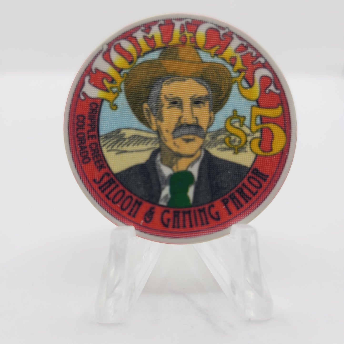 Womack's Casino & Hotel Cripple Creek Colorado 1992 $5 Casino Chip