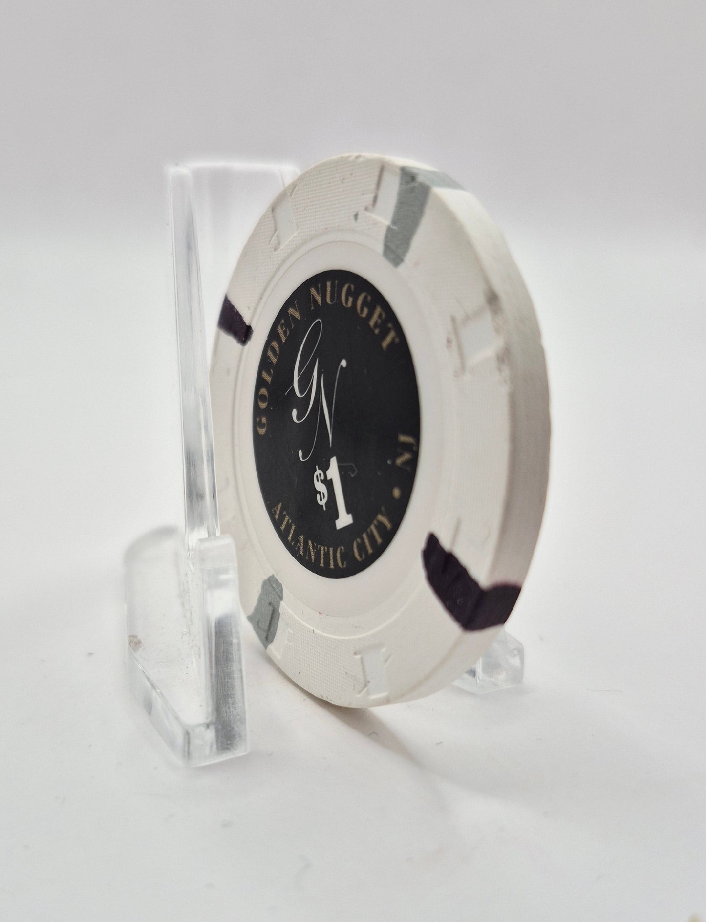 Golden Nugget 'Landry' Hotel Casino Atlantic City New Jersey $1 Casino Chip
