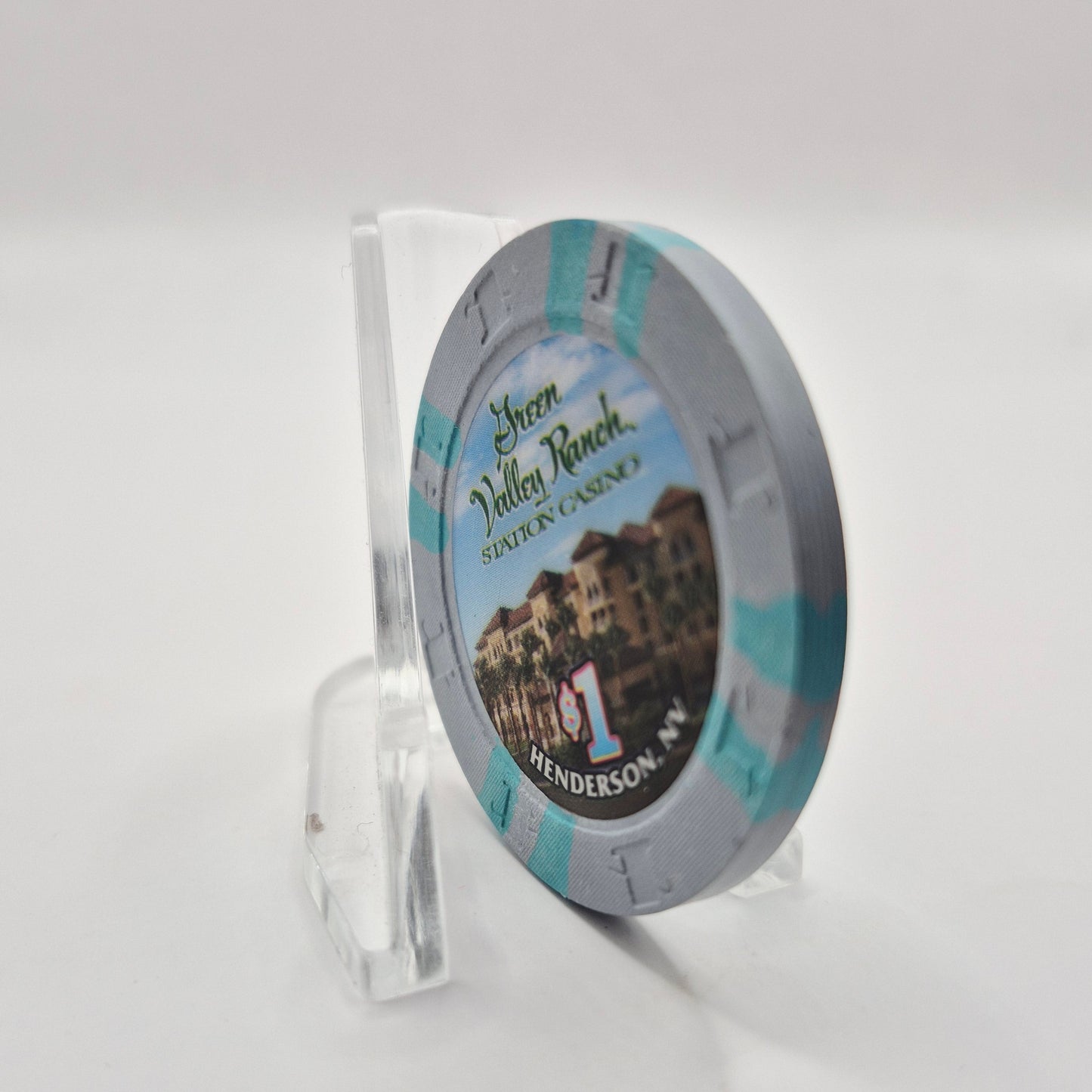 Green Valley Ranch Henderson Nevada 2001 $1 Casino Chip V8644