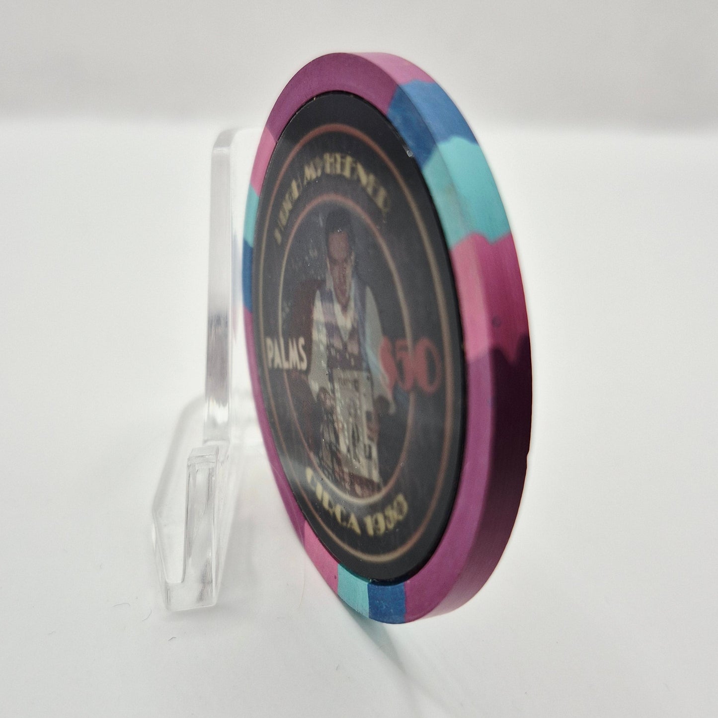 Palms Hotel Casino Las Vegas Nevada 2006 'Playboy Grand Opening' $50 Casino Chip E6125 **48 mm Hologram