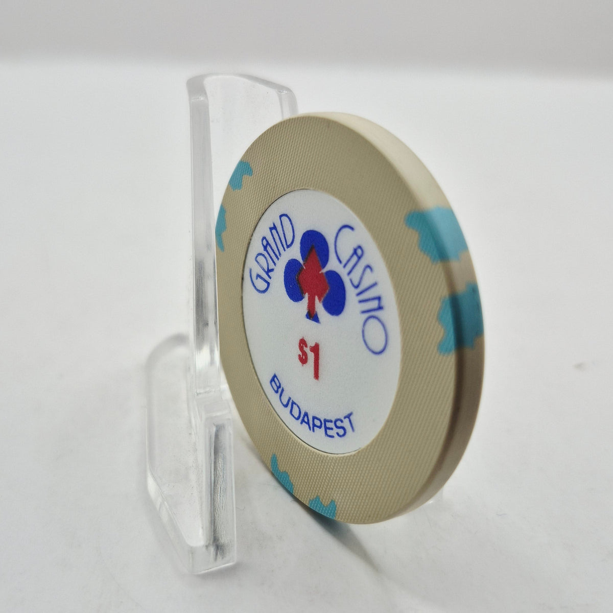 Grand Casino Budapest Hungary $1 Casino Chip CG057948