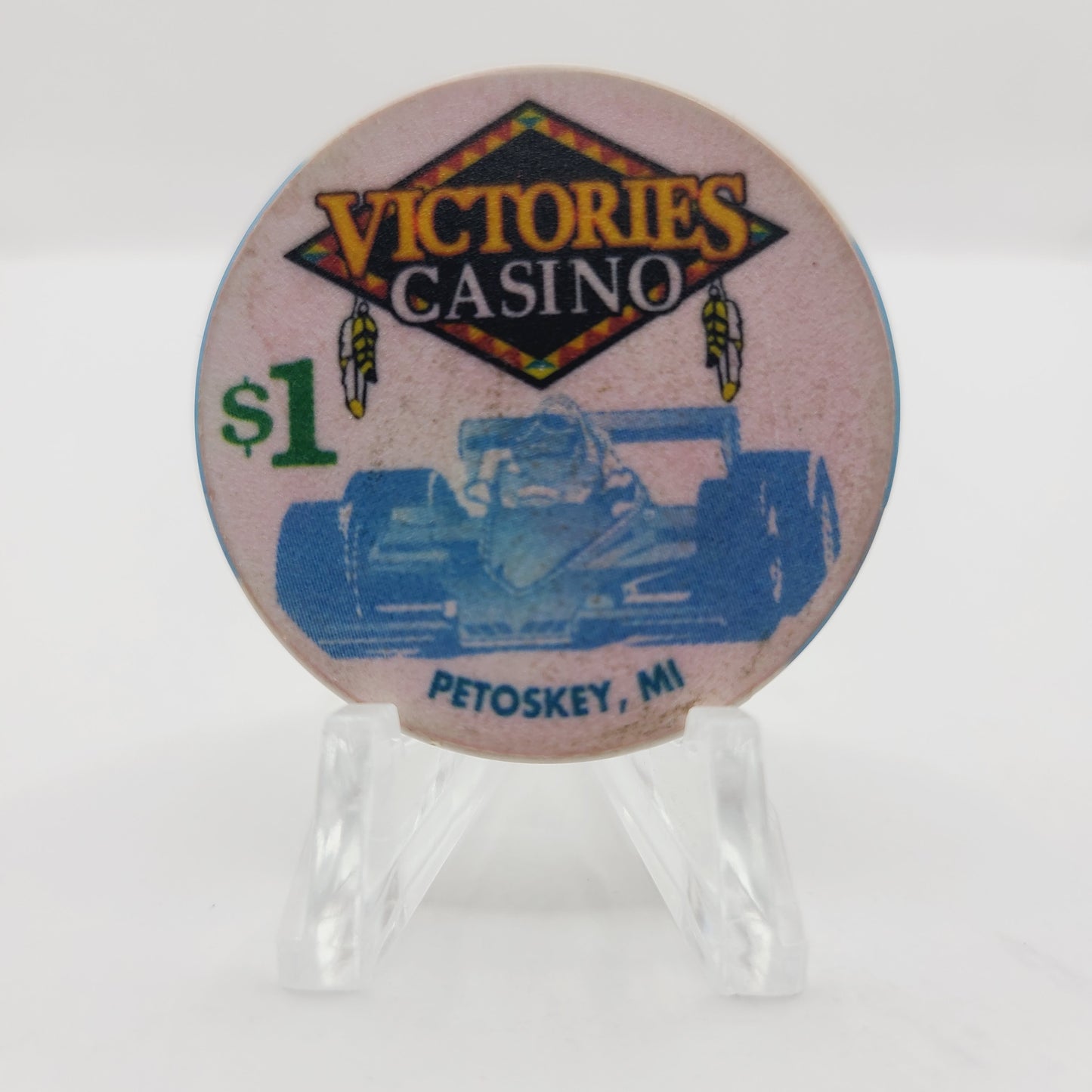 Victories Hotel Casino Petoskey Michigan $1 Casino clChip