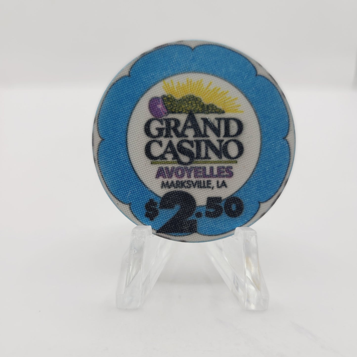 Grand Casino Avoyelles Marksville Louisiana $2.50 Casino Chip