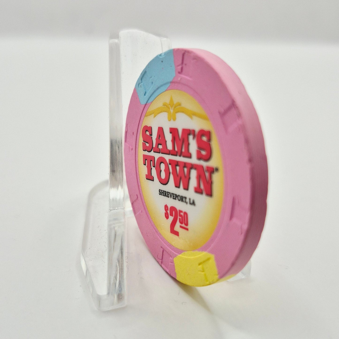 Sam's Town Casino Shreveport Louisiana $2.50 Casino Chip