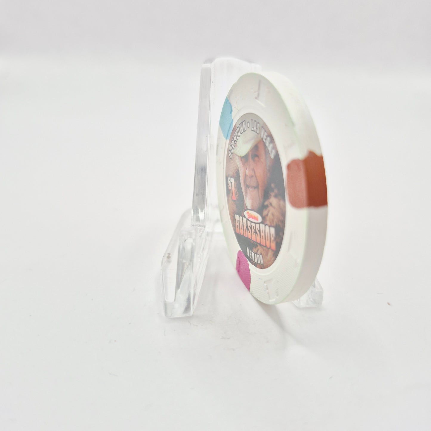 Horseshoe Club Binion's Las Vegas Nevada 2004 $1 Casino Chip E3132