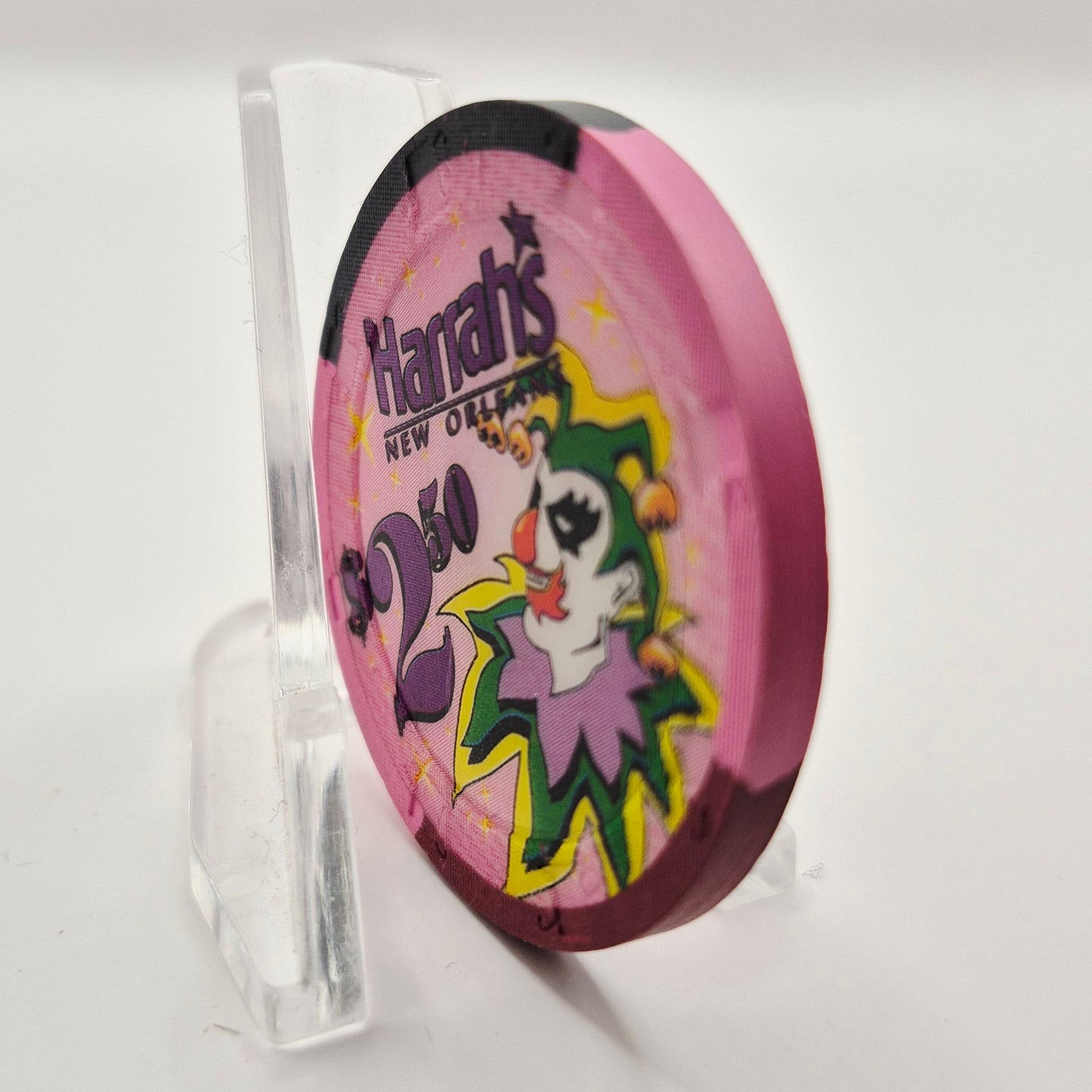 Harrah's Casino New Orleans Louisiana $2.50 Casino Chip "Very Sharp"