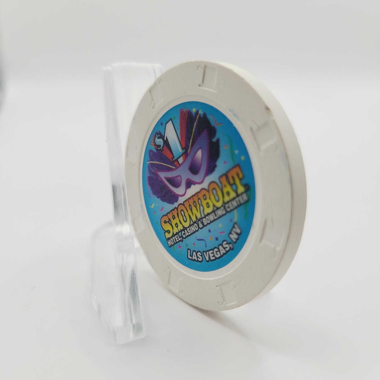 Showboat Hotel Casino Las Vegas Nevada 1996 $1 Casino Chip N1461