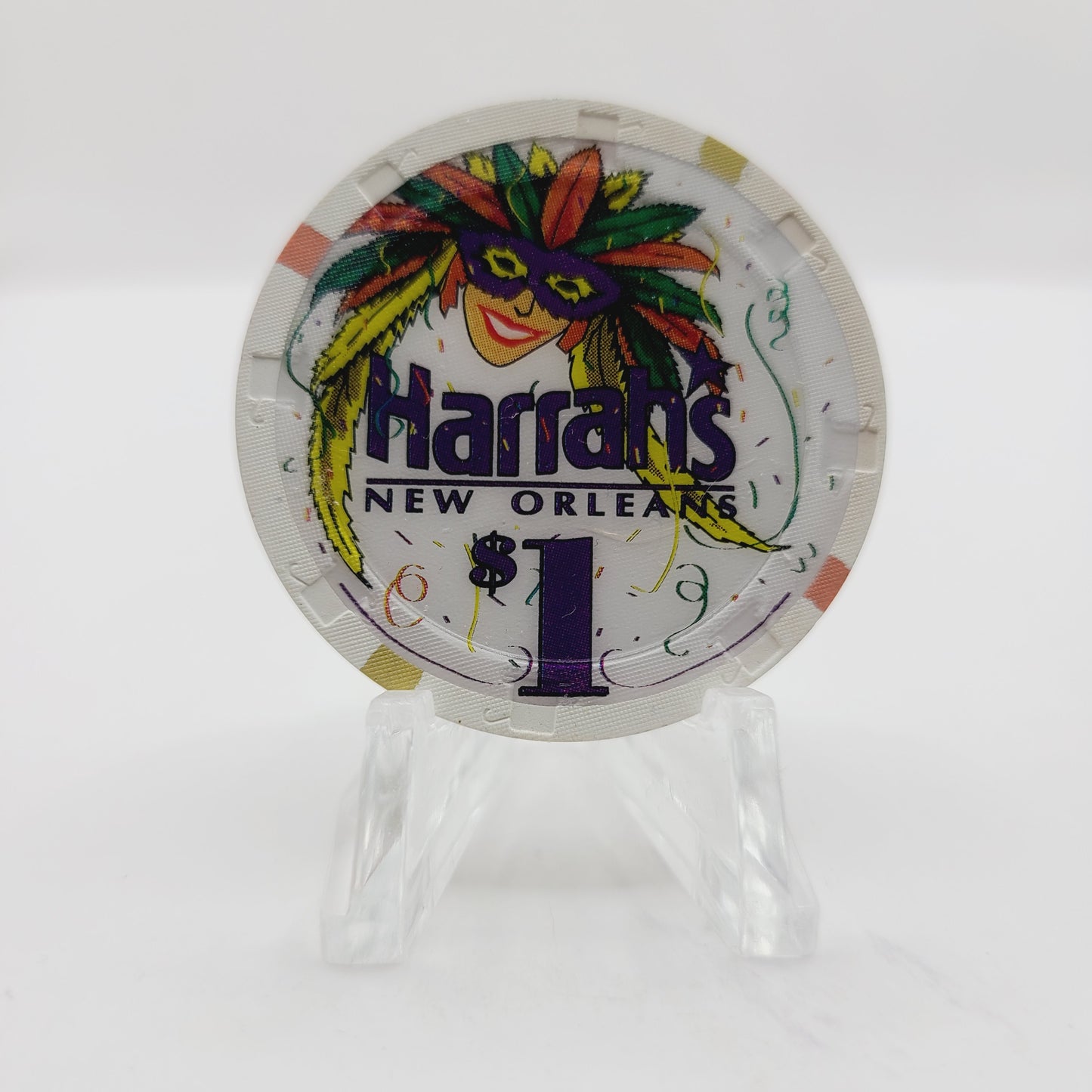 Harrah's Casino New Orleans Louisiana $1 Casino Chip