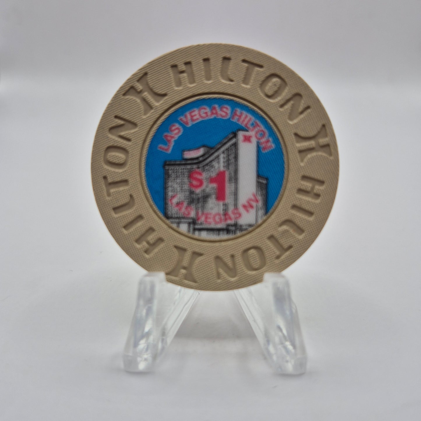 Las Vegas Hilton Las Vegas Nevada 1991 $1 Casino Chip N1865