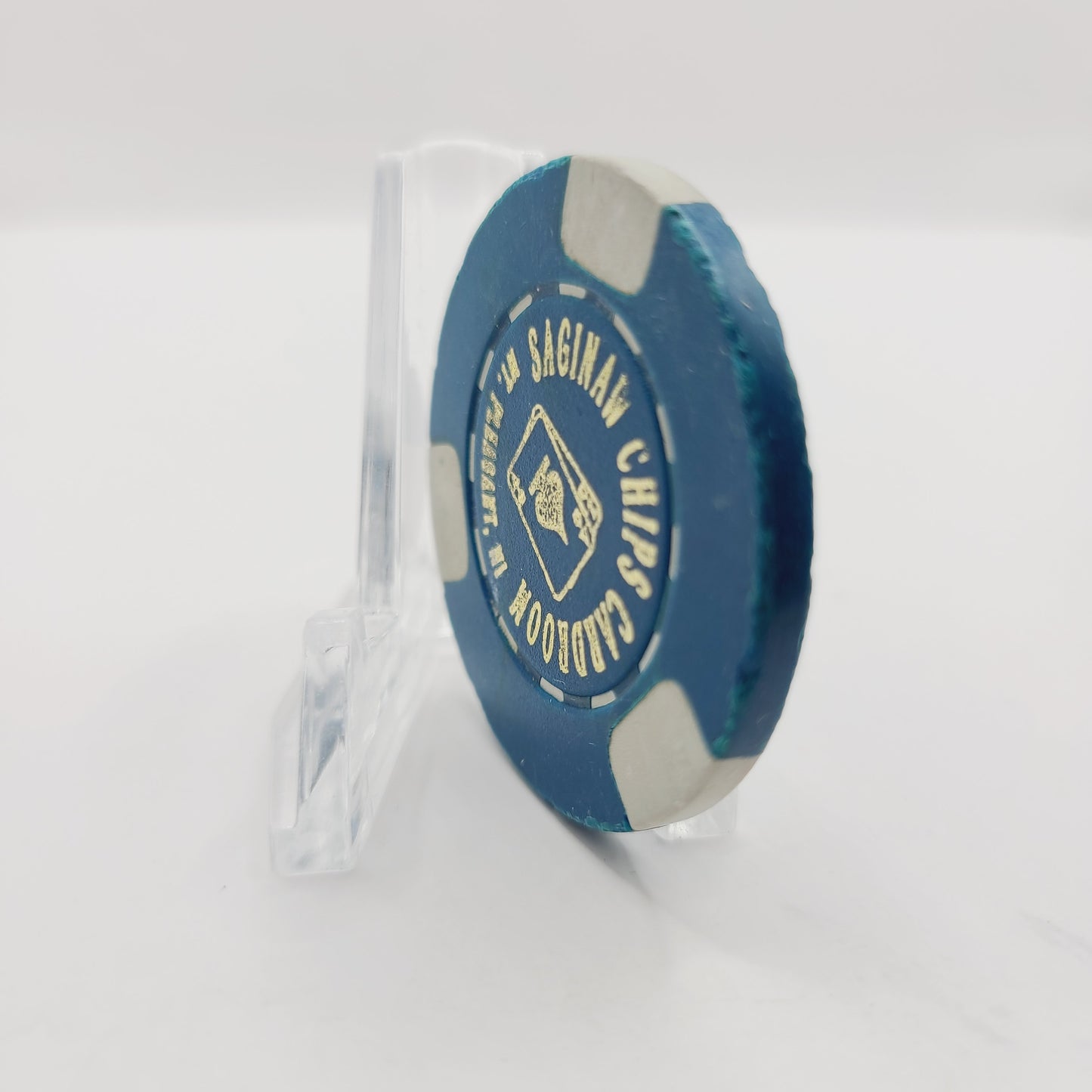 Saginaw Chips Casino Mount Pleasant Michigan $1 Casino Chip