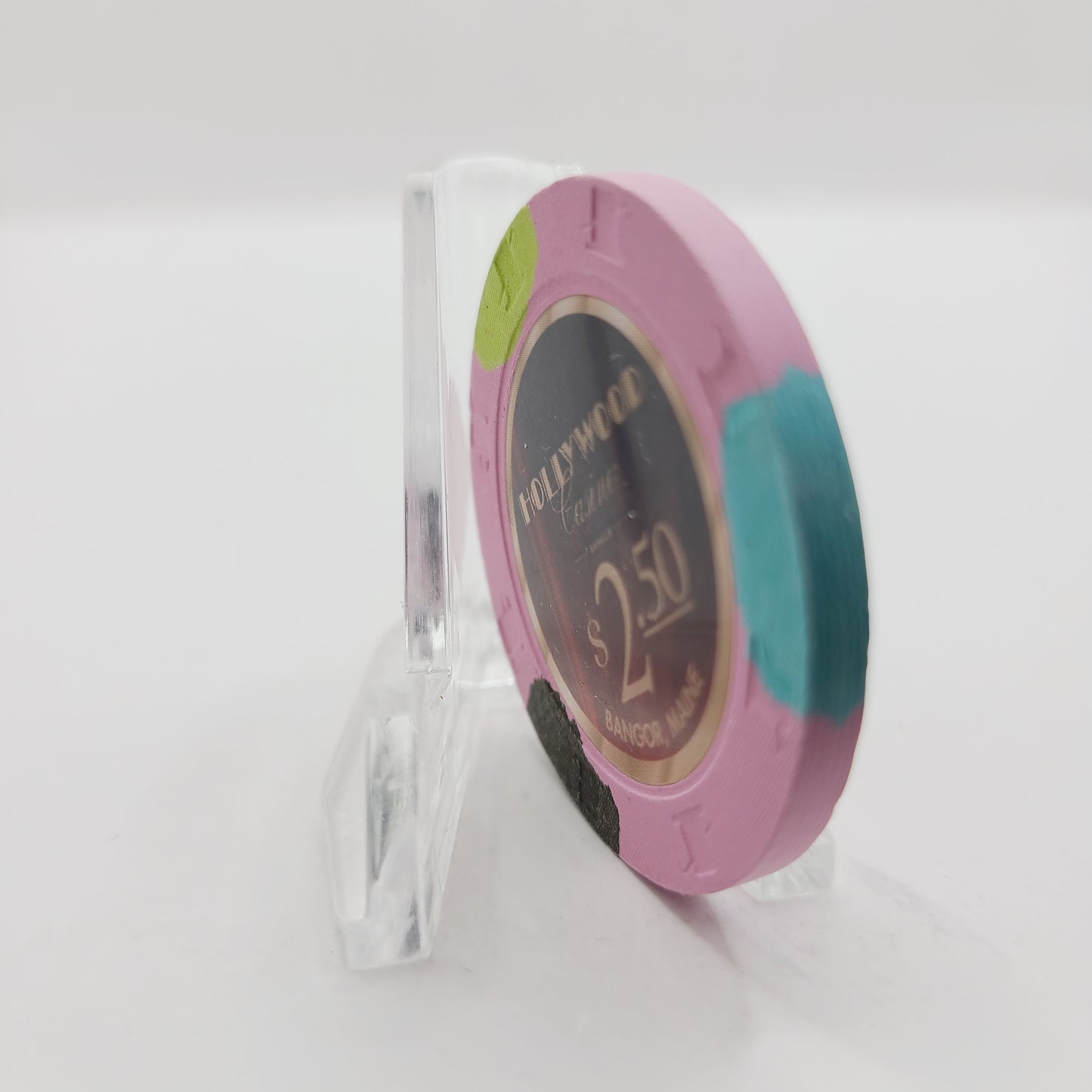 Hollywood Casino Hotel & Raceway Bangor Maine 2012 $2.50 Casino Chip