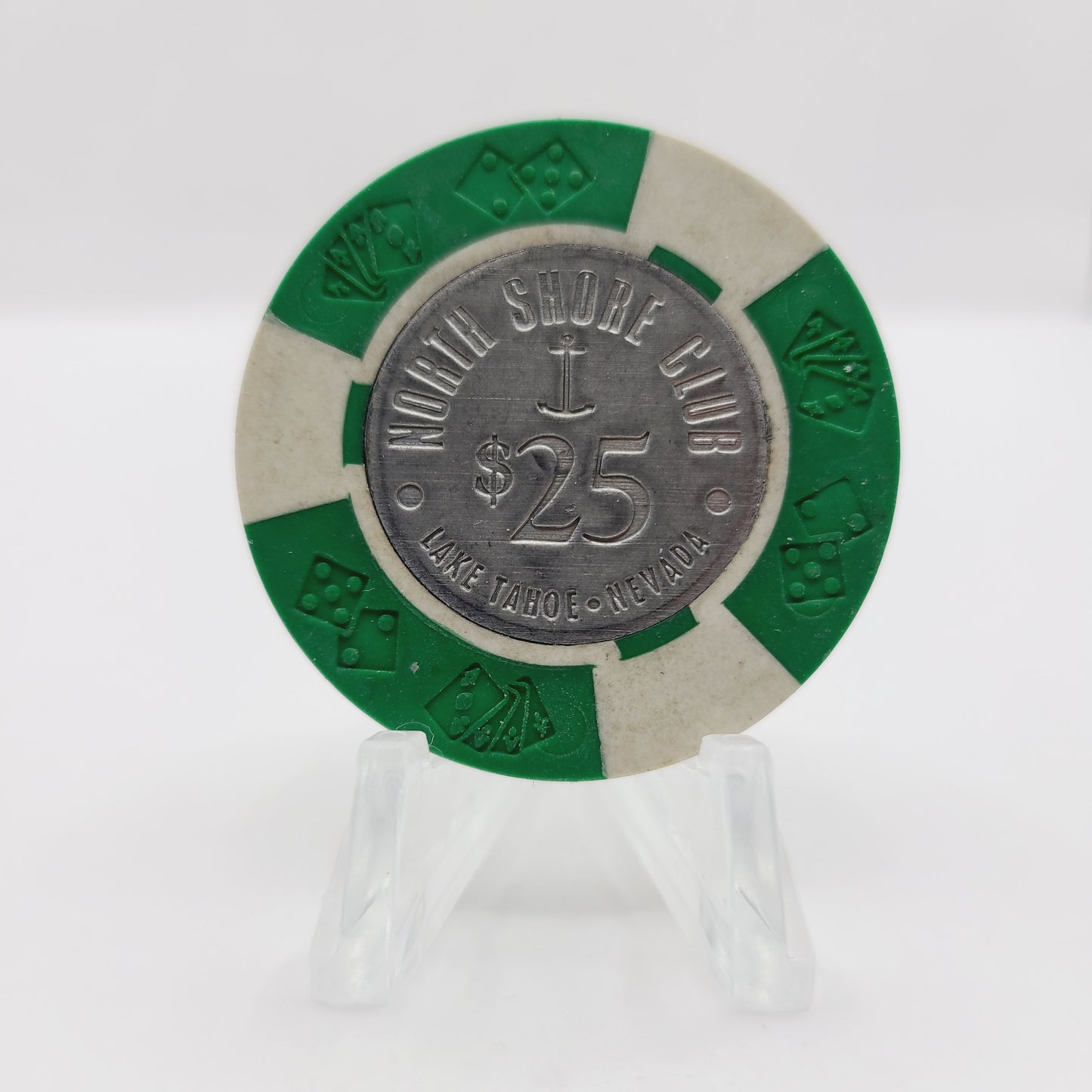 North Shore Club Crystal Bay/Lake Tahoe NV $25 Casino Chip 1965 N5389