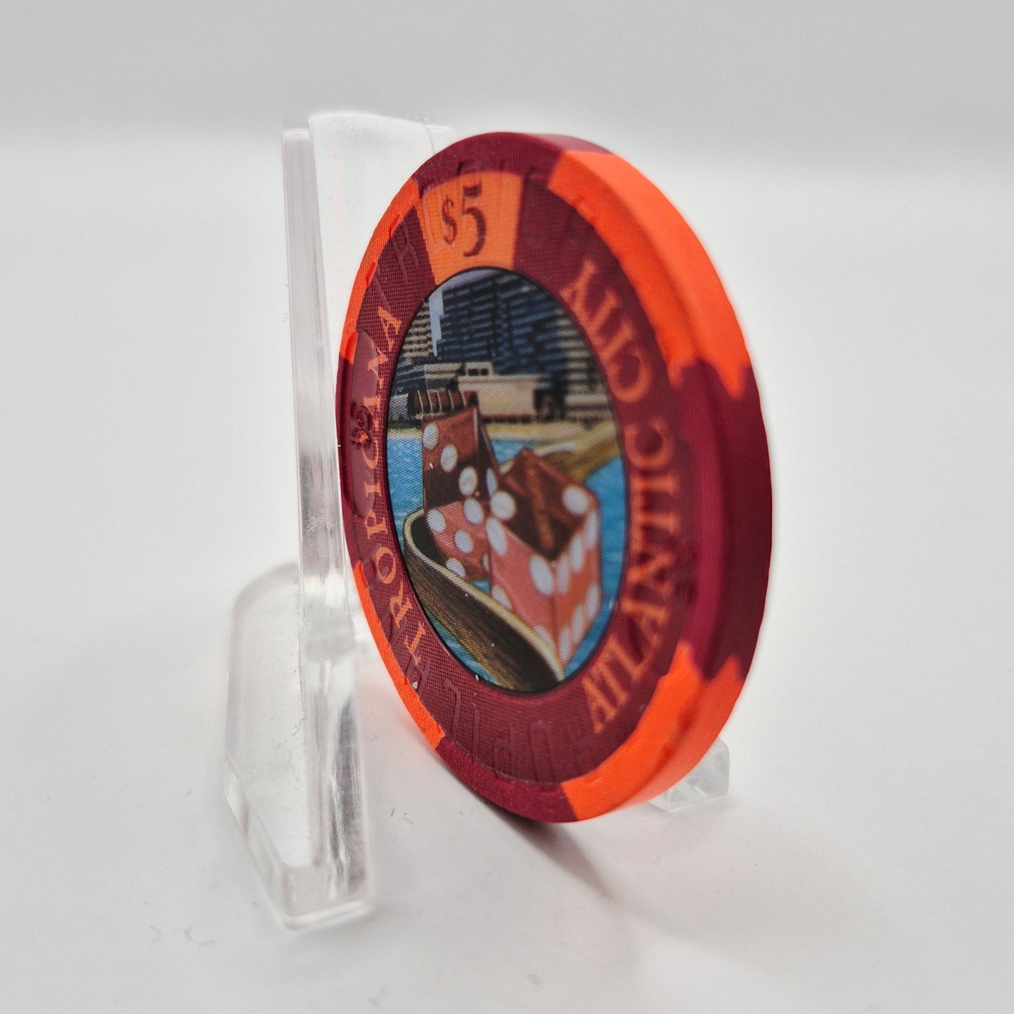 Tropicana Hotel Casino Atlantic City New Jersey $5 Casino Chip