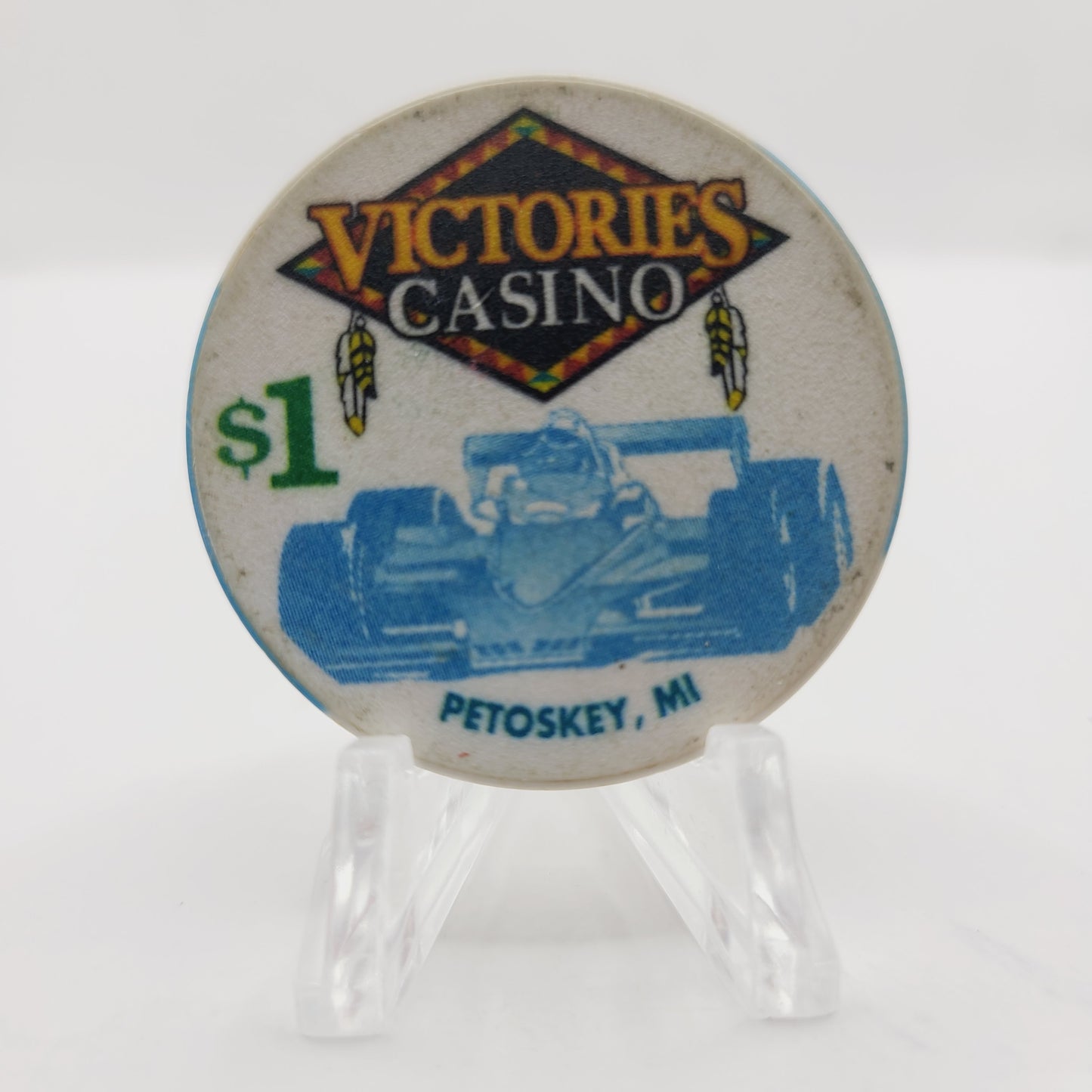 Victories Hotel Casino Petoskey Michigan $1 Casino clChip