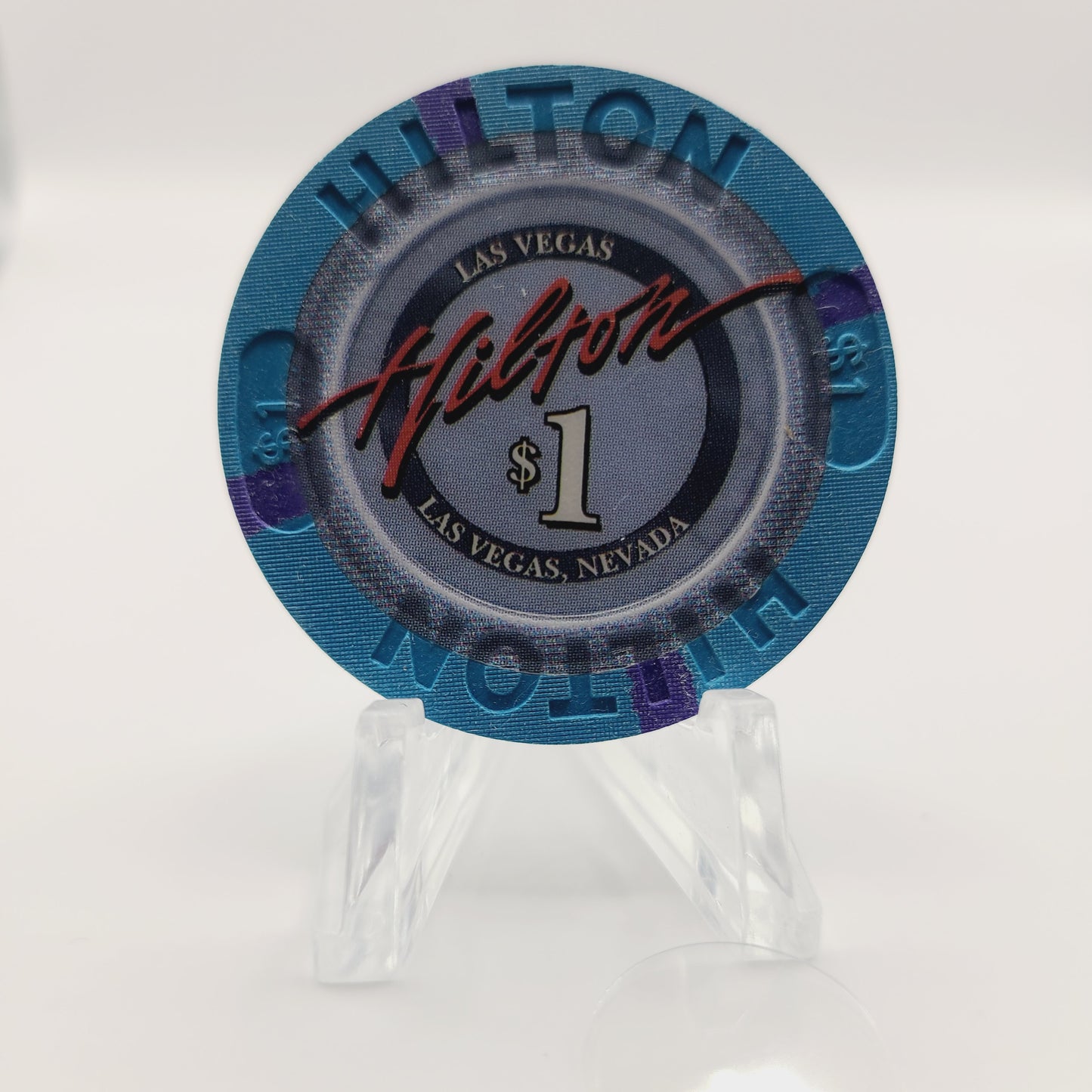 Hilton Casino Las Vegas Nevada 1999 $1 Casino Chip V2773
